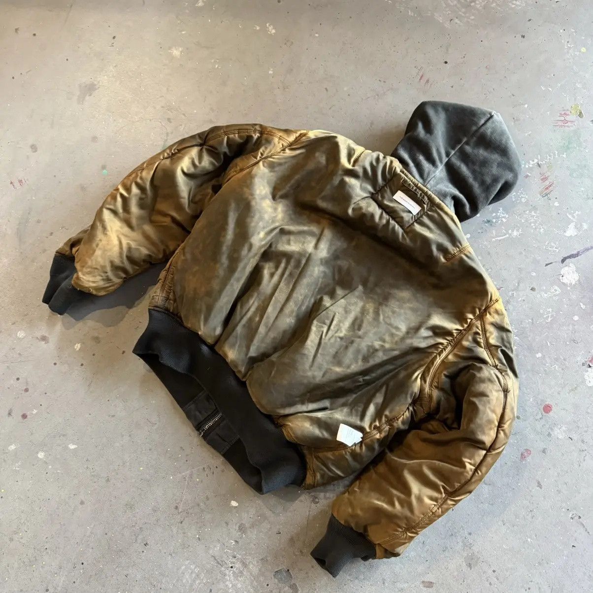 ALEXANDER DIGENOVA Alexander Digenova Reversible Oil Dyed Bomber Jacket Size US L / EU 52-54 / 3 - 4 Thumbnail