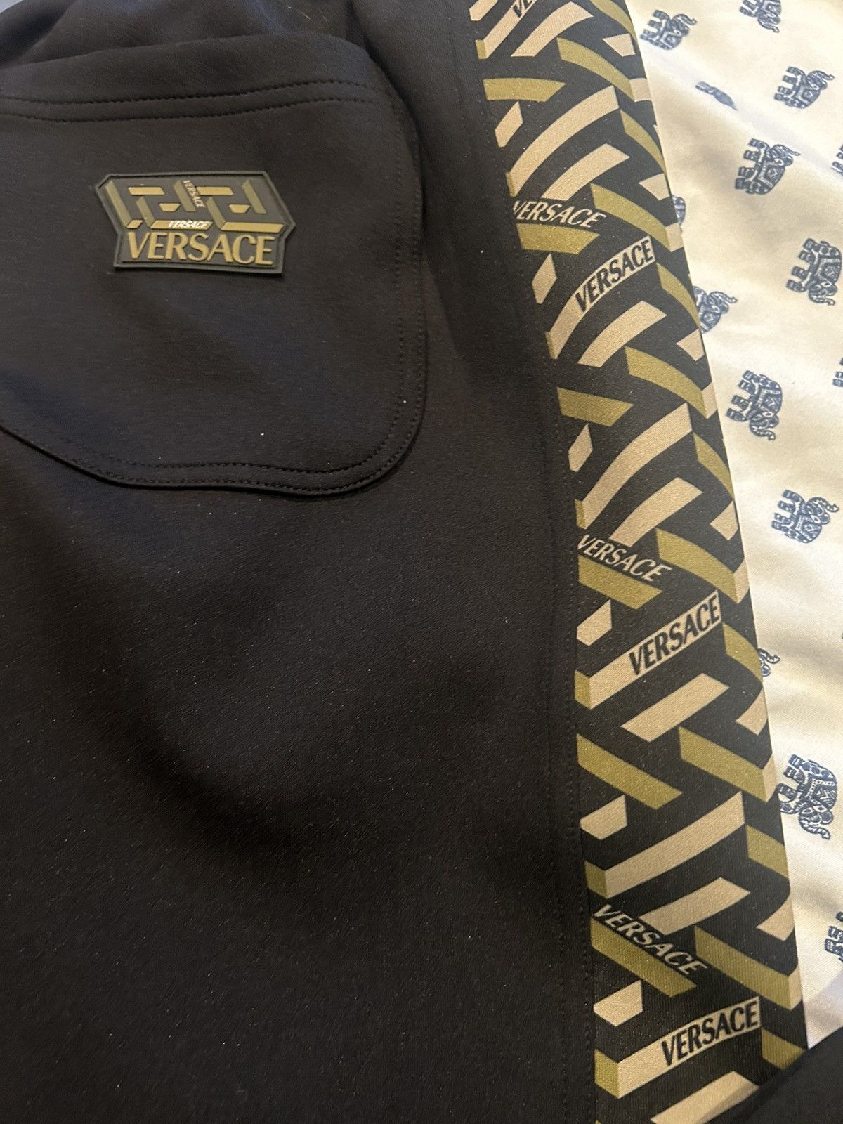 Designer × Versace Versace monogram pants Size US 32 / EU 48 - 2 Thumbnail