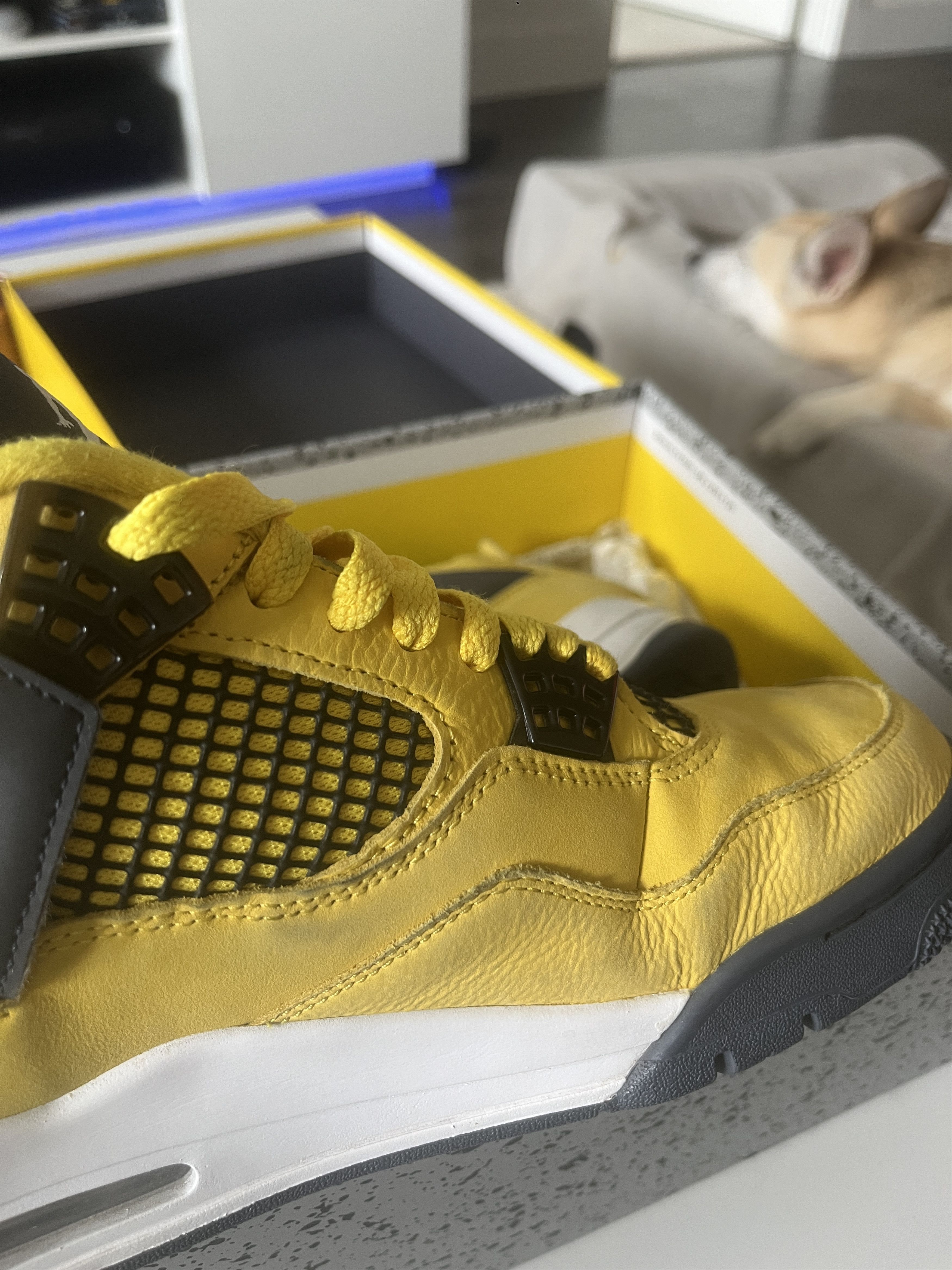 Jordan Brand × Nike Air Jordan 4 Lightning Size US 9.5 / EU 42-43 - 4 Thumbnail