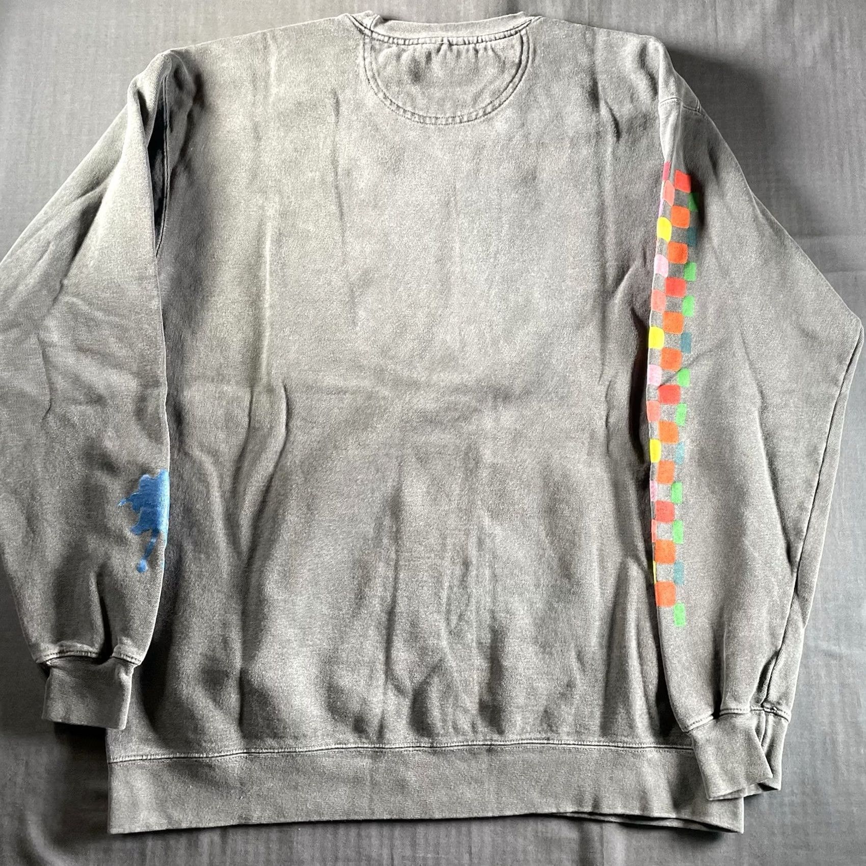 Aigle Lauren Daigle Sweatshirt Mens Large Gray LDKT Embroidered Pullover Size US L / EU 52-54 / 3 - 7 Thumbnail