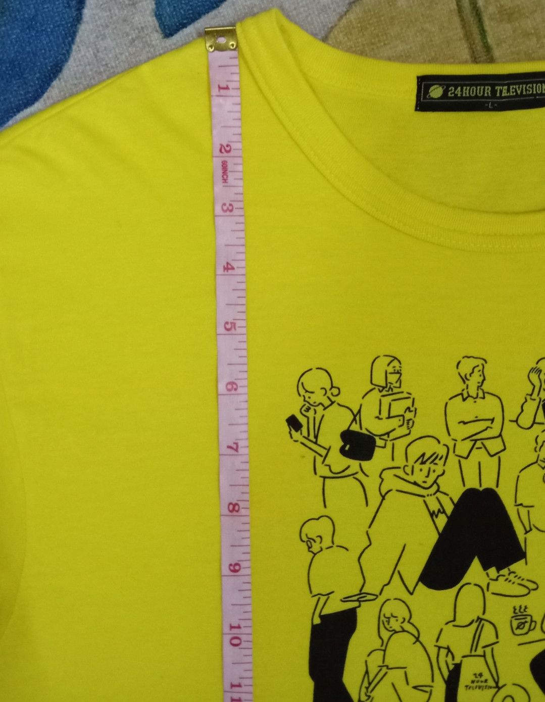 Japanese Brand × Vintage Vintage 90s 24 Hour Television by Yu Nagaba T-shirt Size US M / EU 48-50 / 2 - 17 Thumbnail