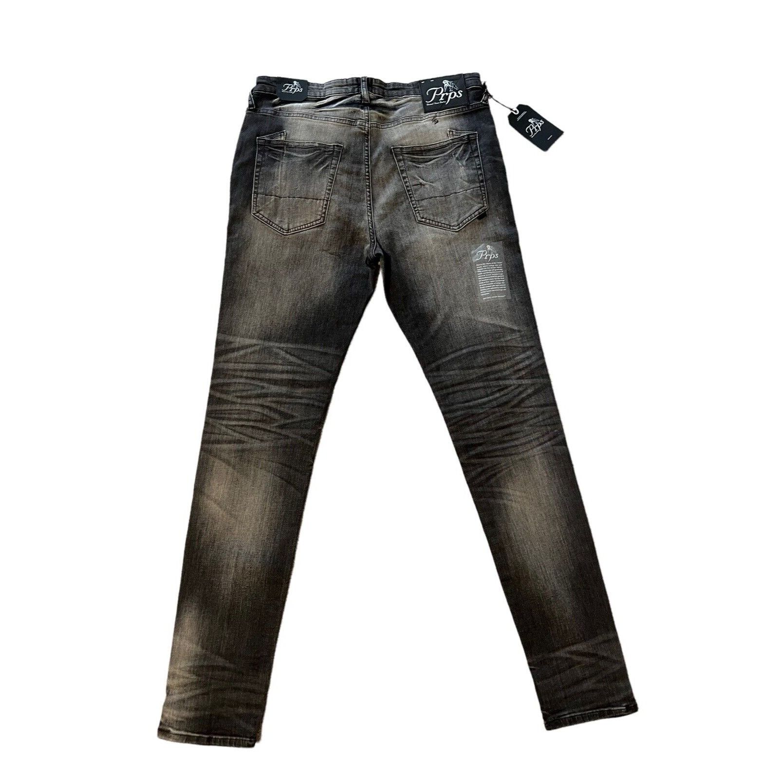 Prps PRPS Warlock Drop Skinny Men's Stretch Jeans Size 34/32 Size US 34 / EU 50 - 3 Thumbnail