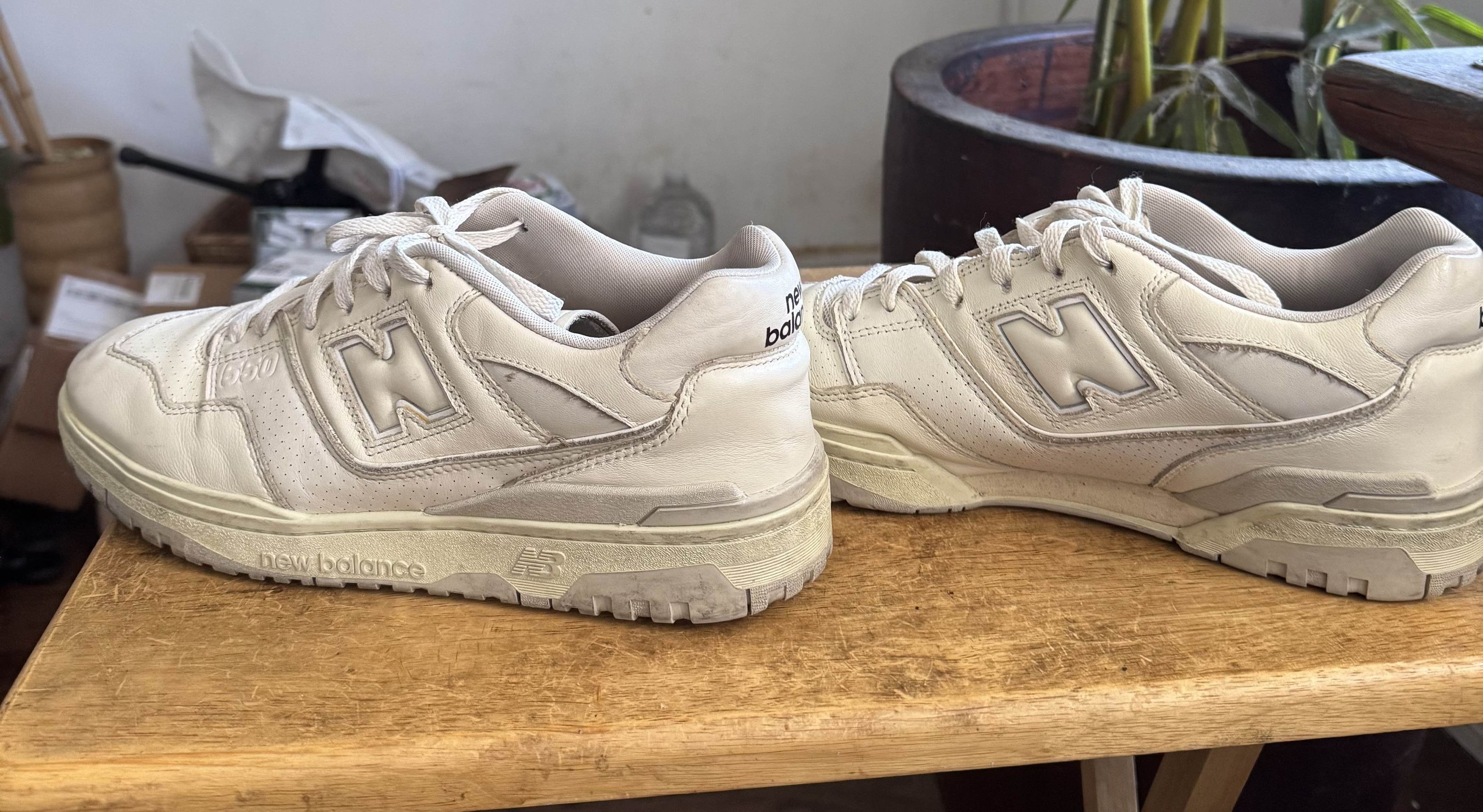 Auralee × New Balance 550 Ecru Size US 10.5 / EU 43-44 - 5 Thumbnail