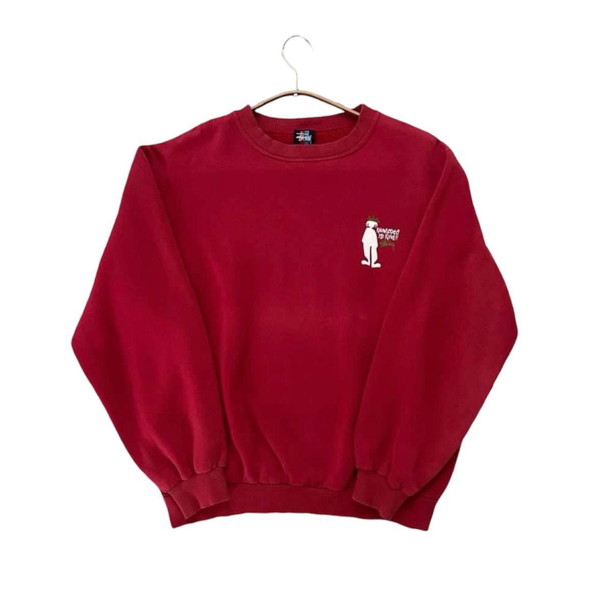 Stussy × Vintage Stussy “knowledge is King 👑” sweater Size US M / EU 48-50 / 2 - 2 Thumbnail