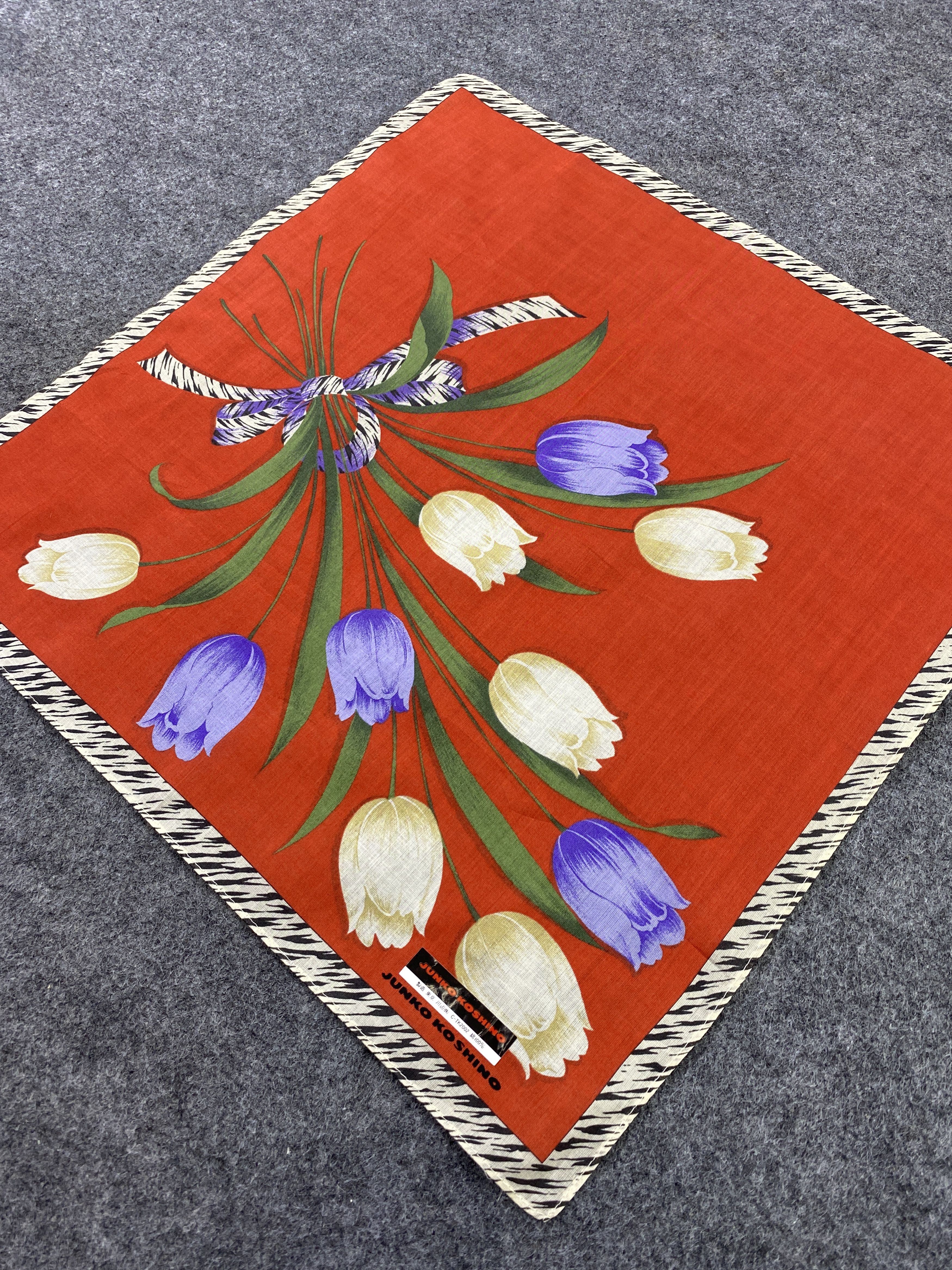 Japanese Brand × Mr. Junko Junko Koshino Handkerchief / Bandana / Neckerchief-B194 Size ONE SIZE - 4 Thumbnail