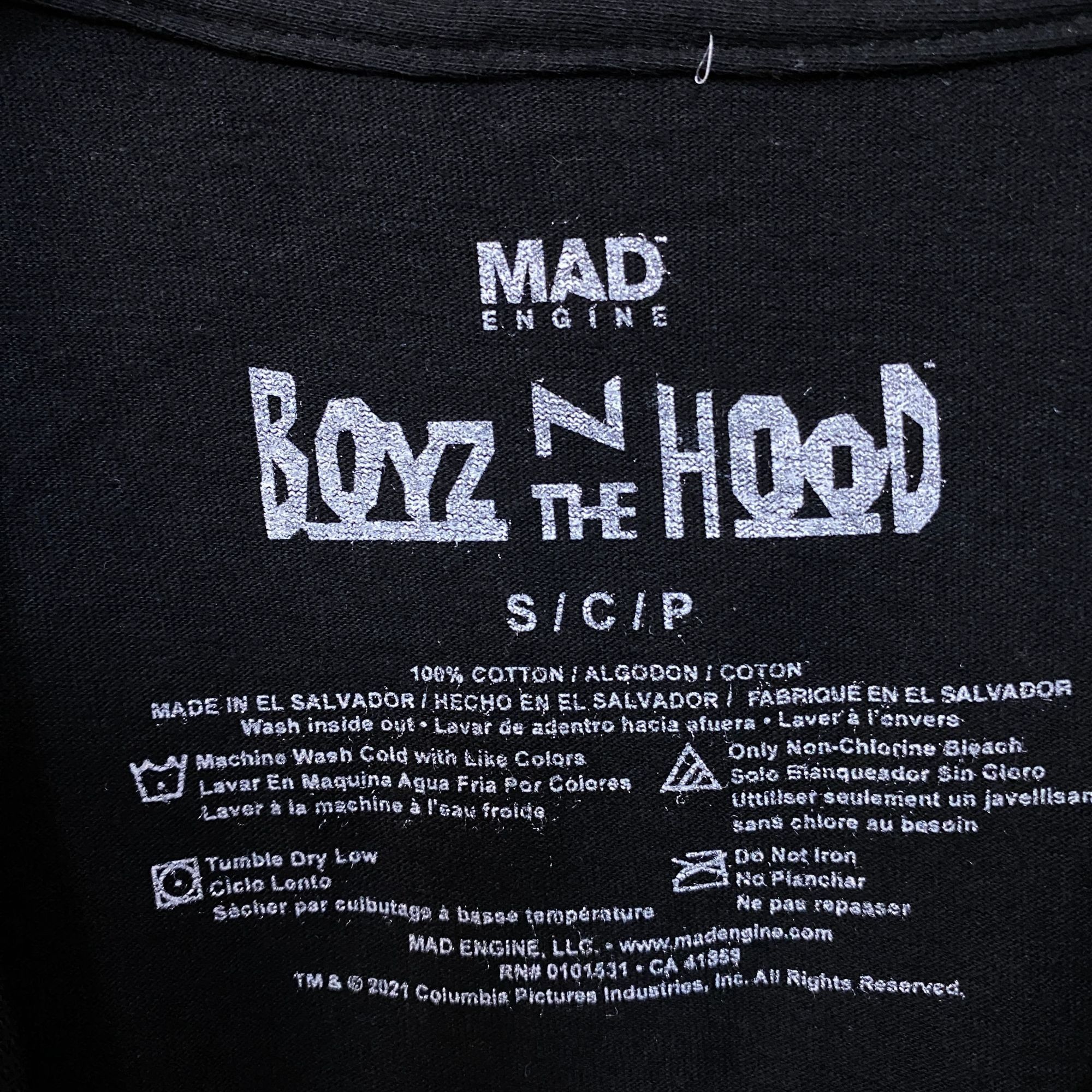 Rap Tees Boyz N The Hood Ain't No Fairytale Graphic T-Shirt Small Size US S / EU 44-46 / 1 - 4 Thumbnail