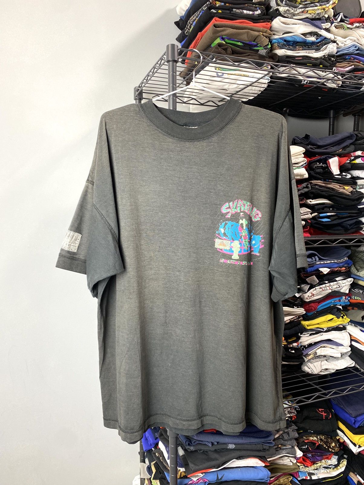 Japanese Brand 80’s Vintage Skating Is Not A Crime T Shirt Size US XL / EU 56 / 4 - 2 Thumbnail