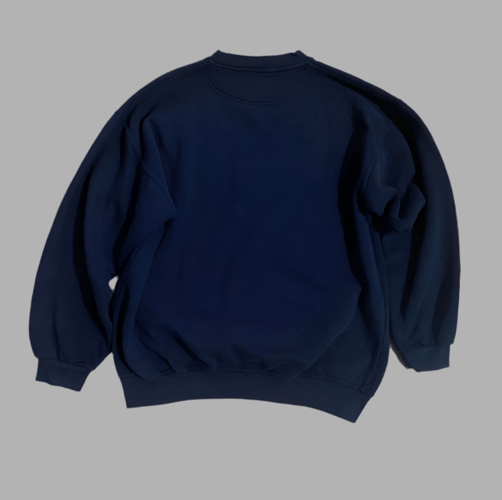 Vintage Universite Paris Sonbonne navy blue vintage crewneck Size US XXL / EU 58 / 5 - 1 Thumbnail