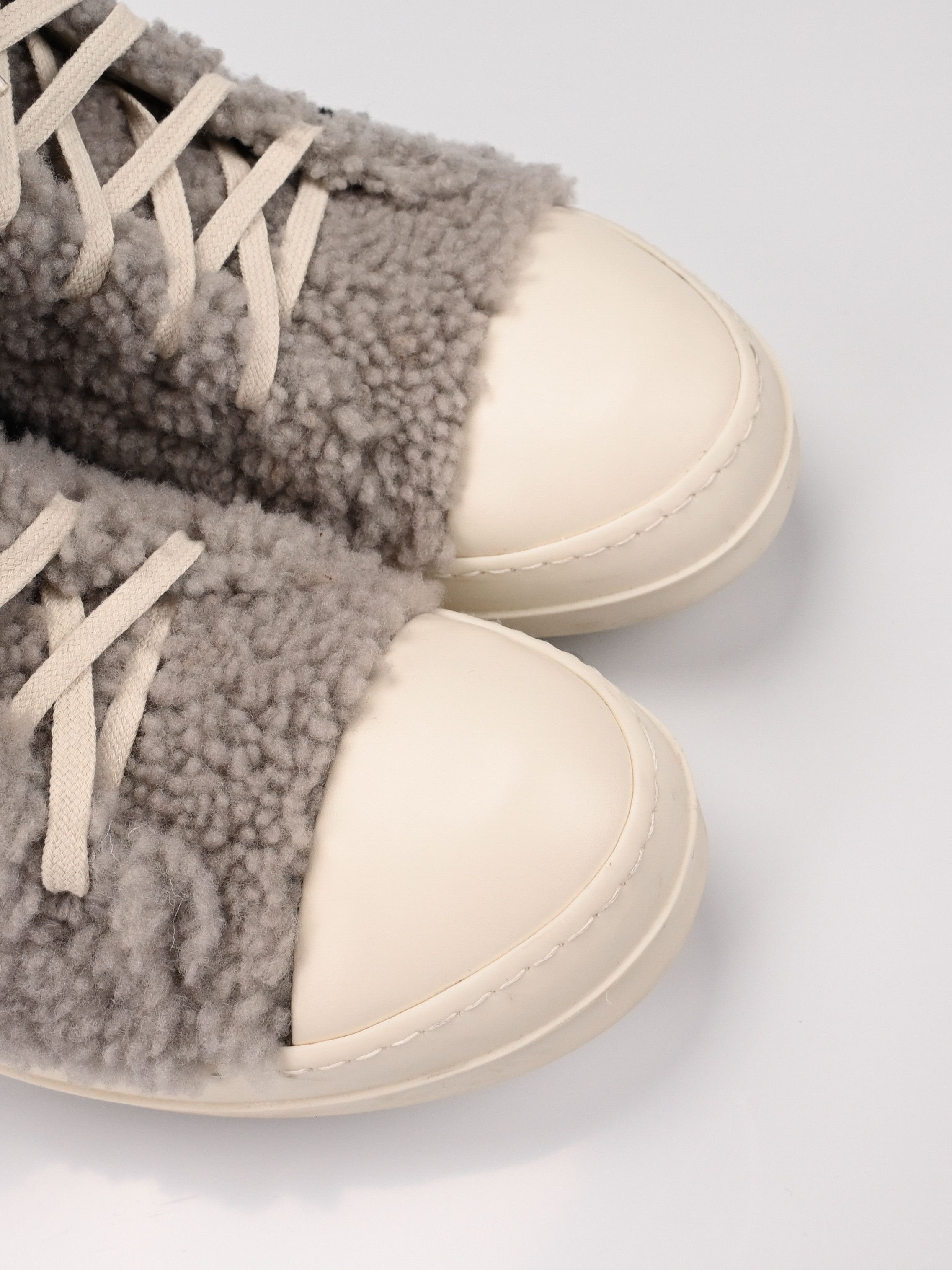Rick Owens Shearling Zebra Ramones Size US 11 / EU 44 - 14 Thumbnail