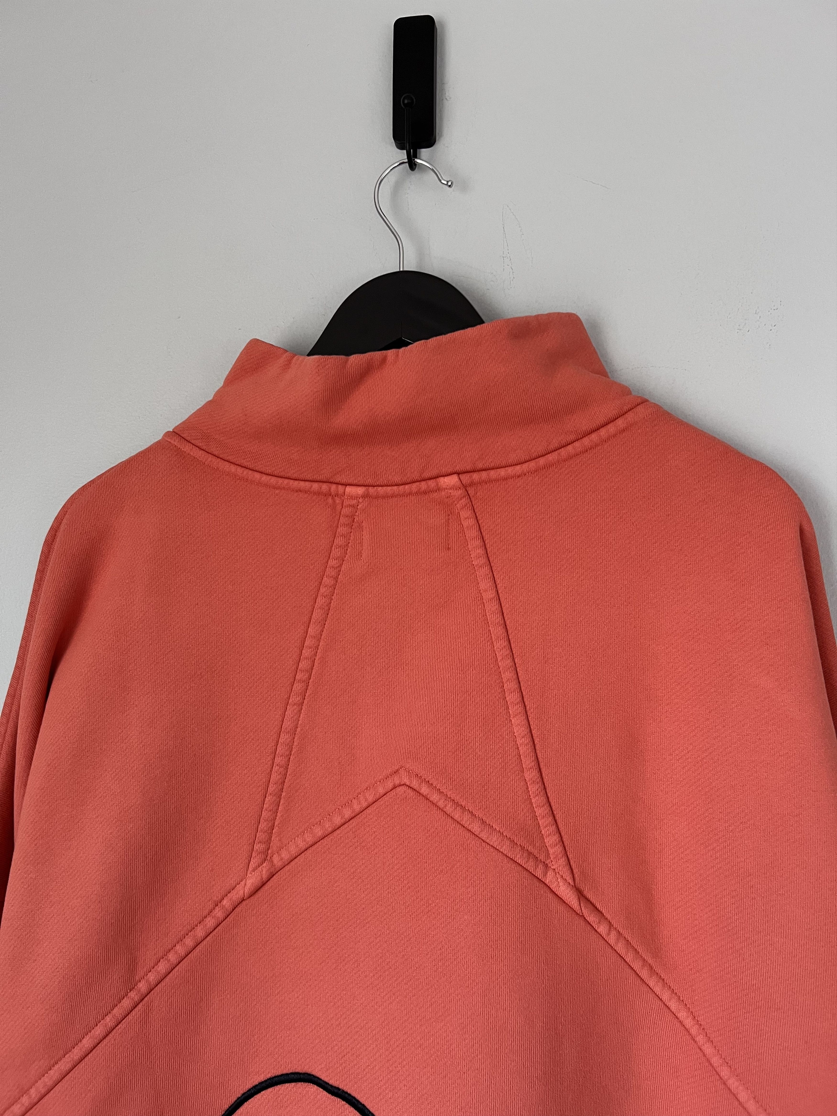 Rhude Rhude Logo Quarter Zip Sweatshirt in Vintage Orange Size US XL / EU 56 / 4 - 6 Thumbnail