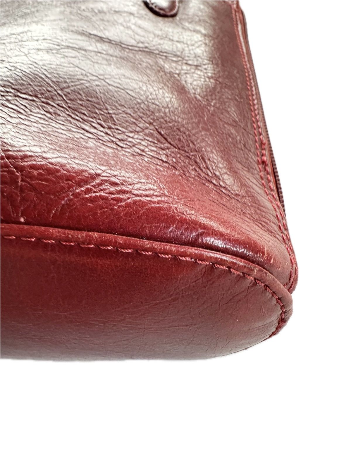 Other Derek Alexander Slim Organizer Red Leather Crossbody Bag Size ONE SIZE - 13 Thumbnail