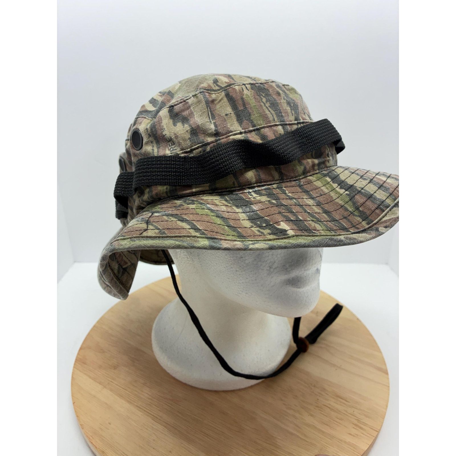 Other Vintage 1992 U.S. Military Boonie Hat Woodland Size 7 1/2 Size ONE SIZE - 9 Thumbnail