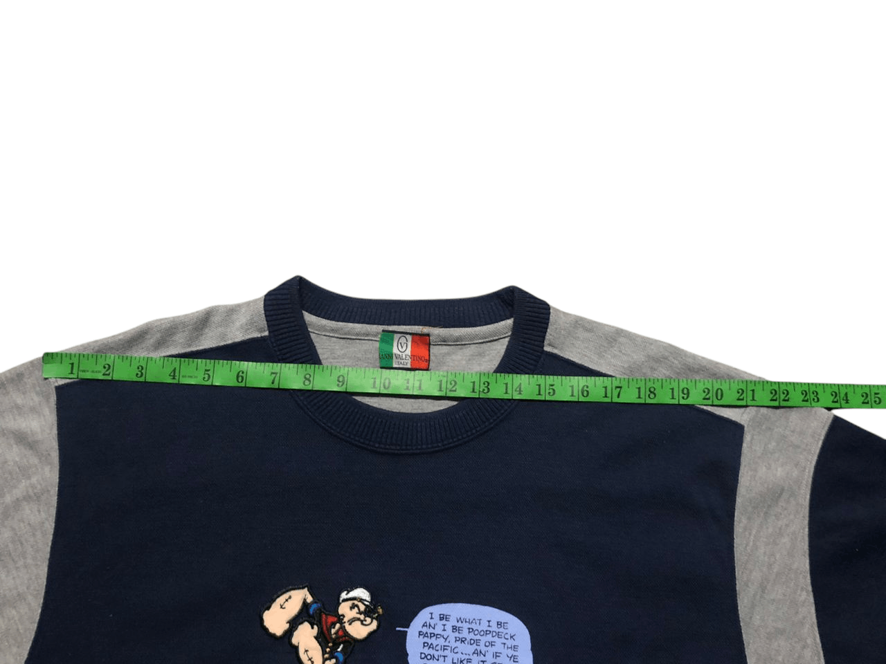 Gianni Valentino Vintage Gianni Valentino x Popeye Crewneck Sweatshirt Size US M / EU 48-50 / 2 - 15 Thumbnail