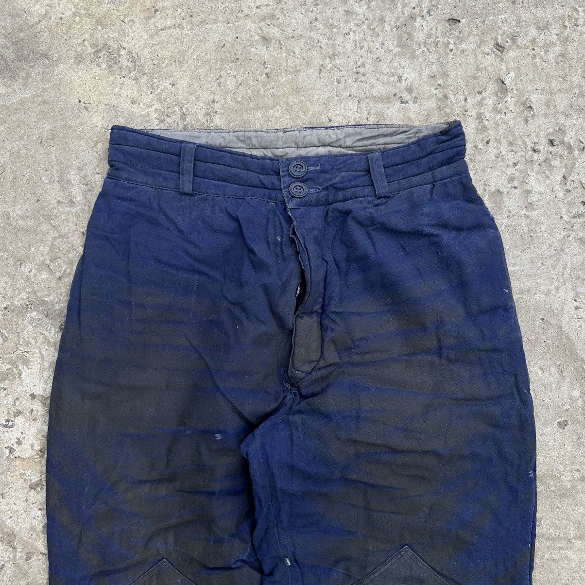 Japanese Brand Vintage USSR Work Wear Pants 70s-80s Trashed Baggy Size US 32 / EU 48 - 4 Thumbnail