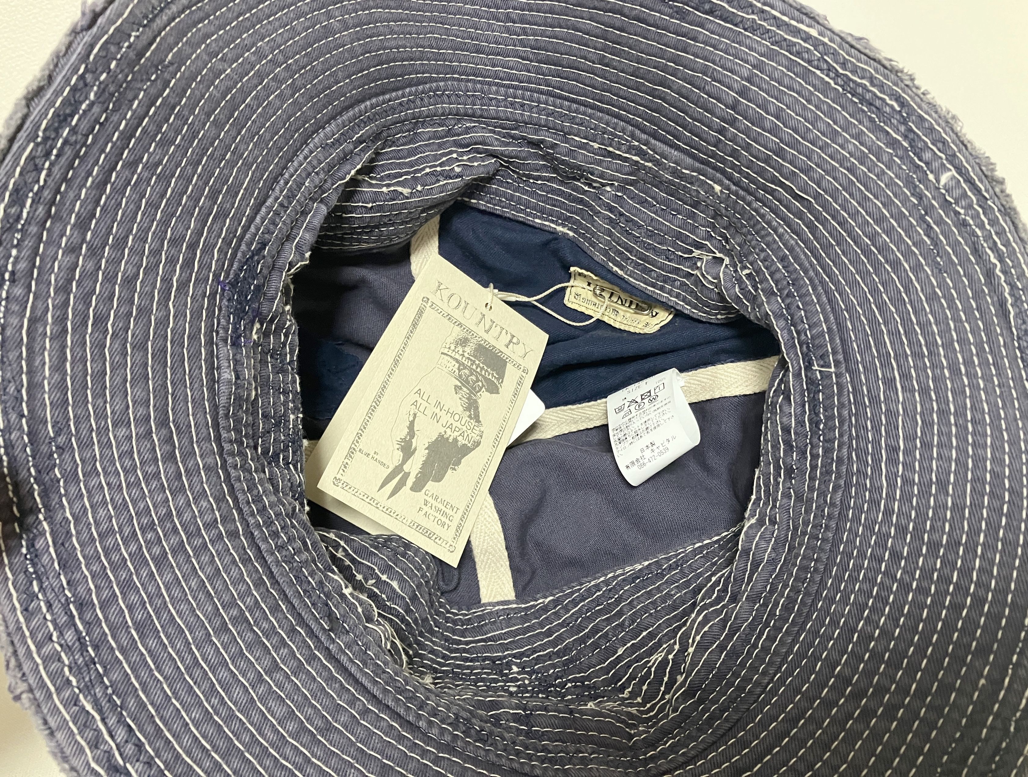 Kapital Kapital kountry chino old man and the sea crash remake hat Size ONE SIZE - 4 Thumbnail