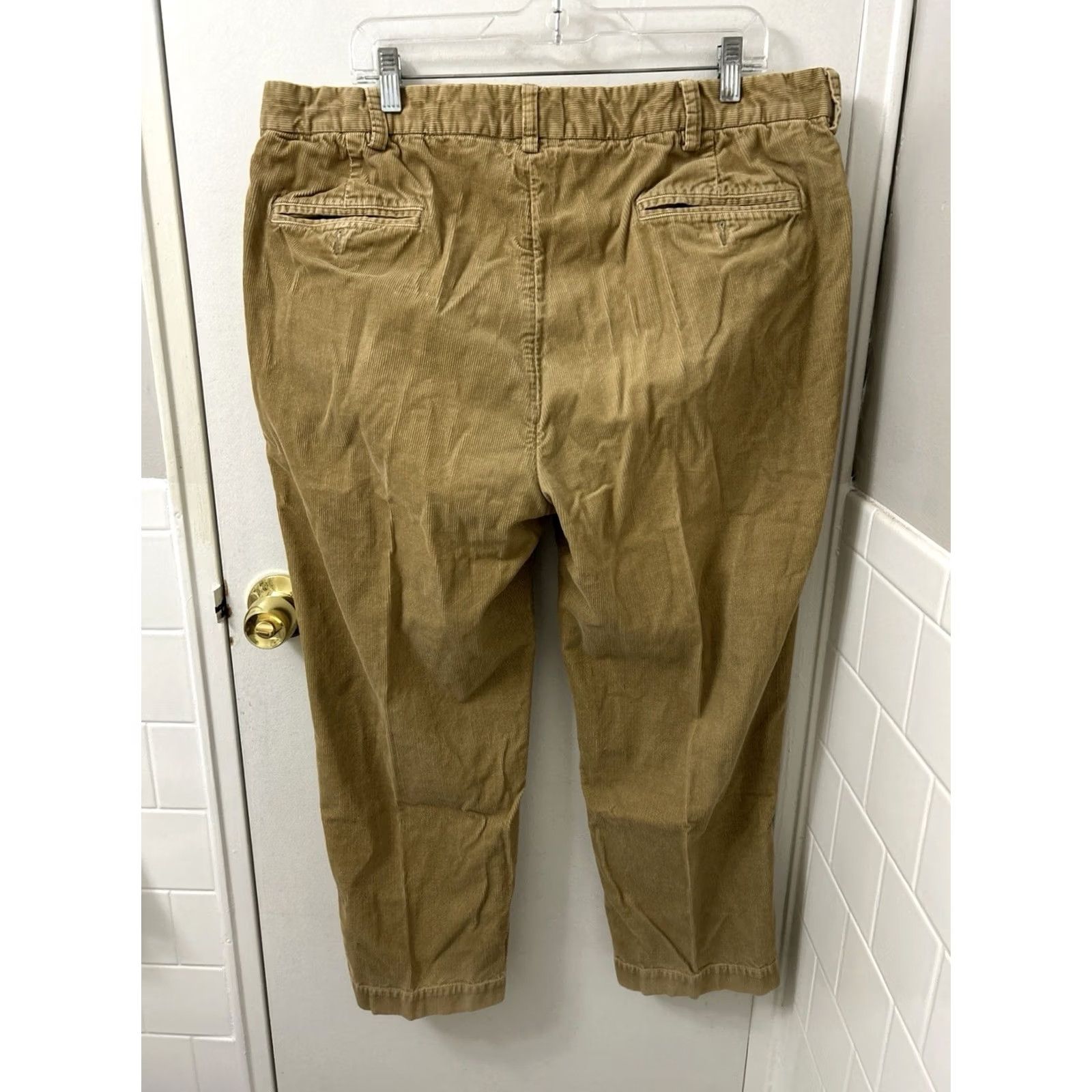 Polo Ralph Lauren VINTAGE Polo Ralph Lauren Prospect Pant Men 40x26 Tan Corduroy Trousers Size US L / EU 52-54 / 3 - 7 Thumbnail