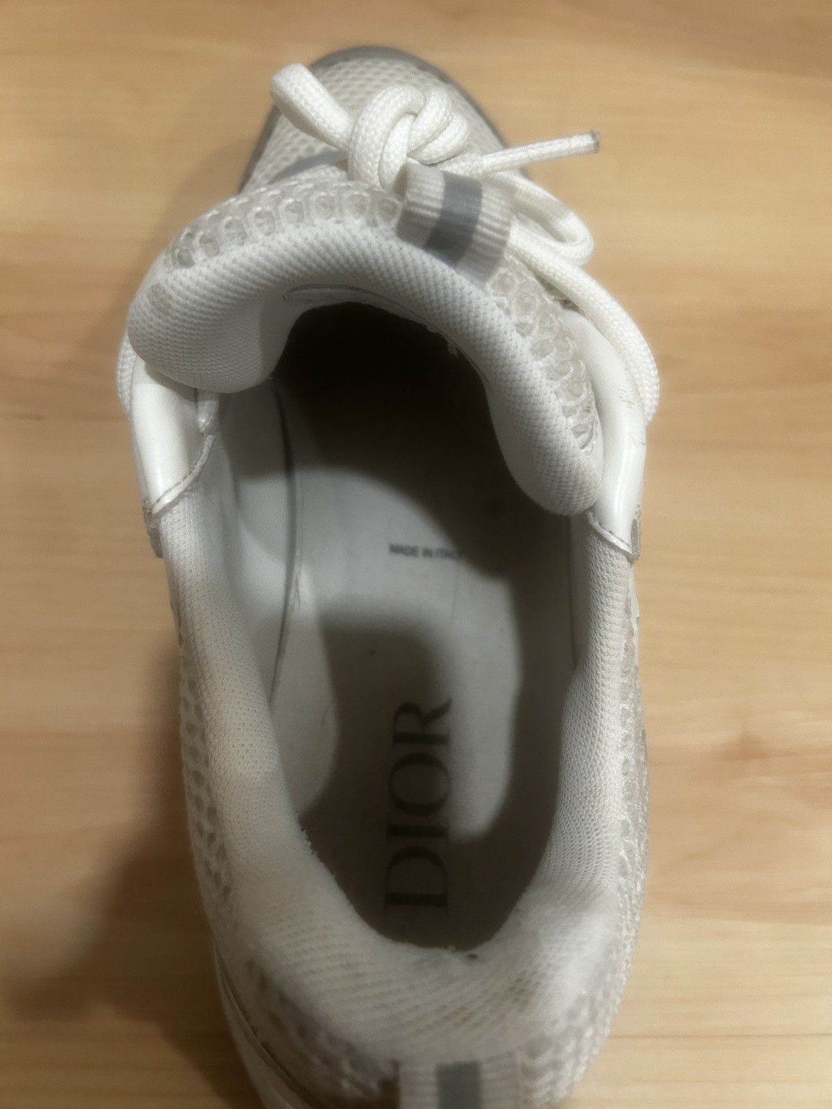 Dior Dior B22 Sneakers – White / Silver Size US 11 / EU 44 - 4 Thumbnail