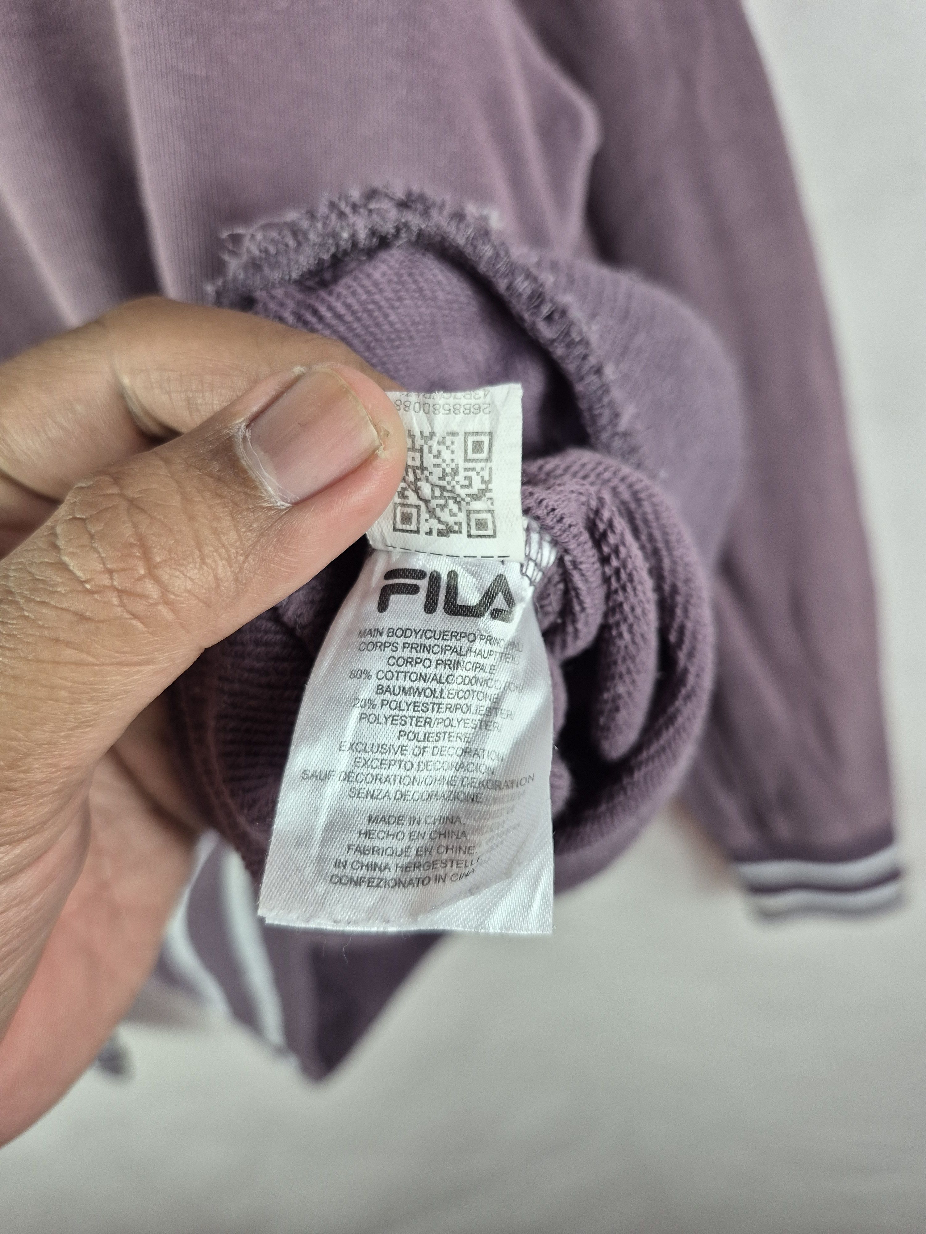 Fila 🔥 Fila Small Patch Logo Embroided Sweatshirt Jumper Size US M / EU 48-50 / 2 - 8 Thumbnail