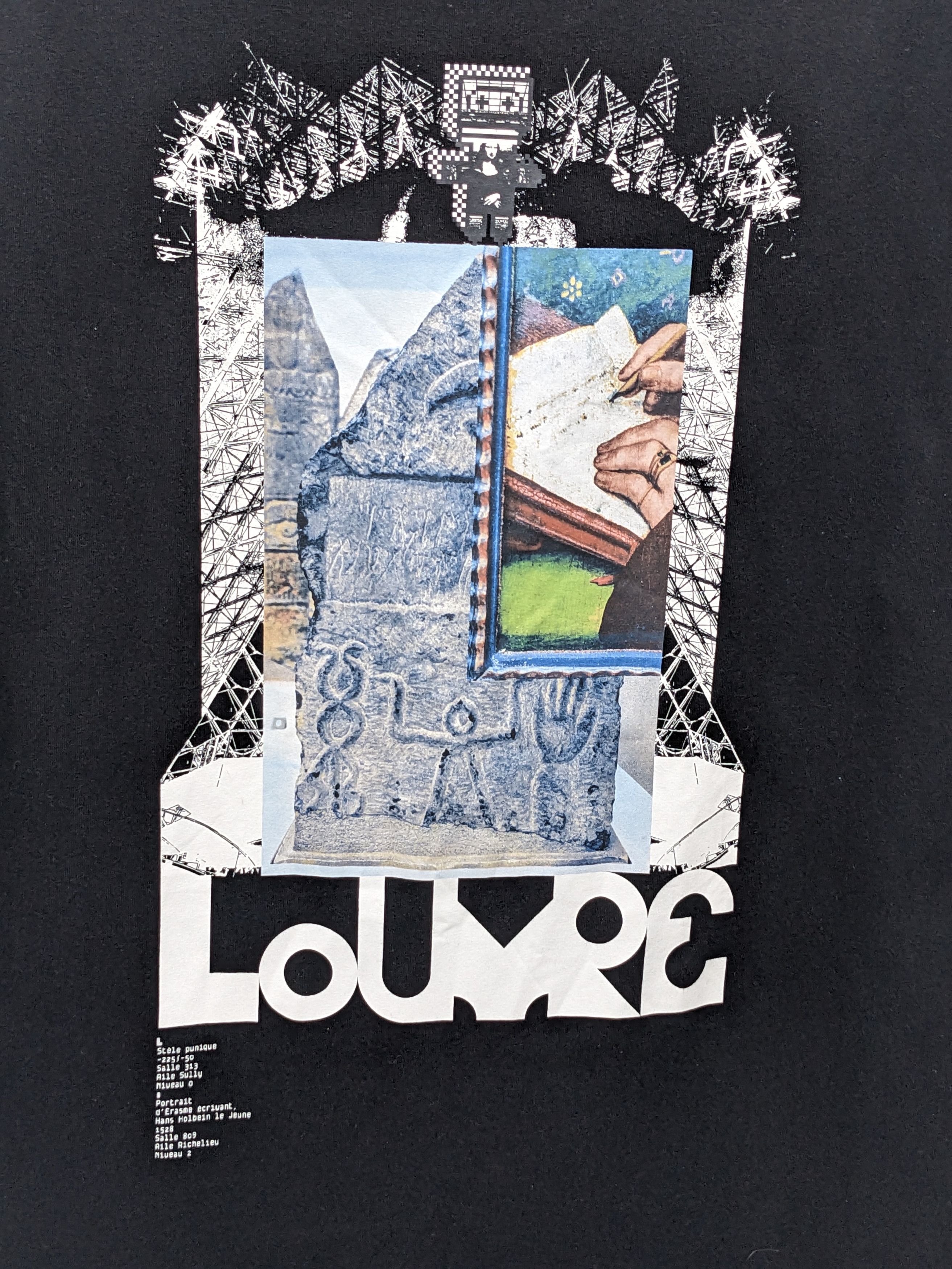 Japanese Brand JAPANESE BRAND X LOUVRE TSHIRT Size US XL / EU 56 / 4 - 5 Thumbnail
