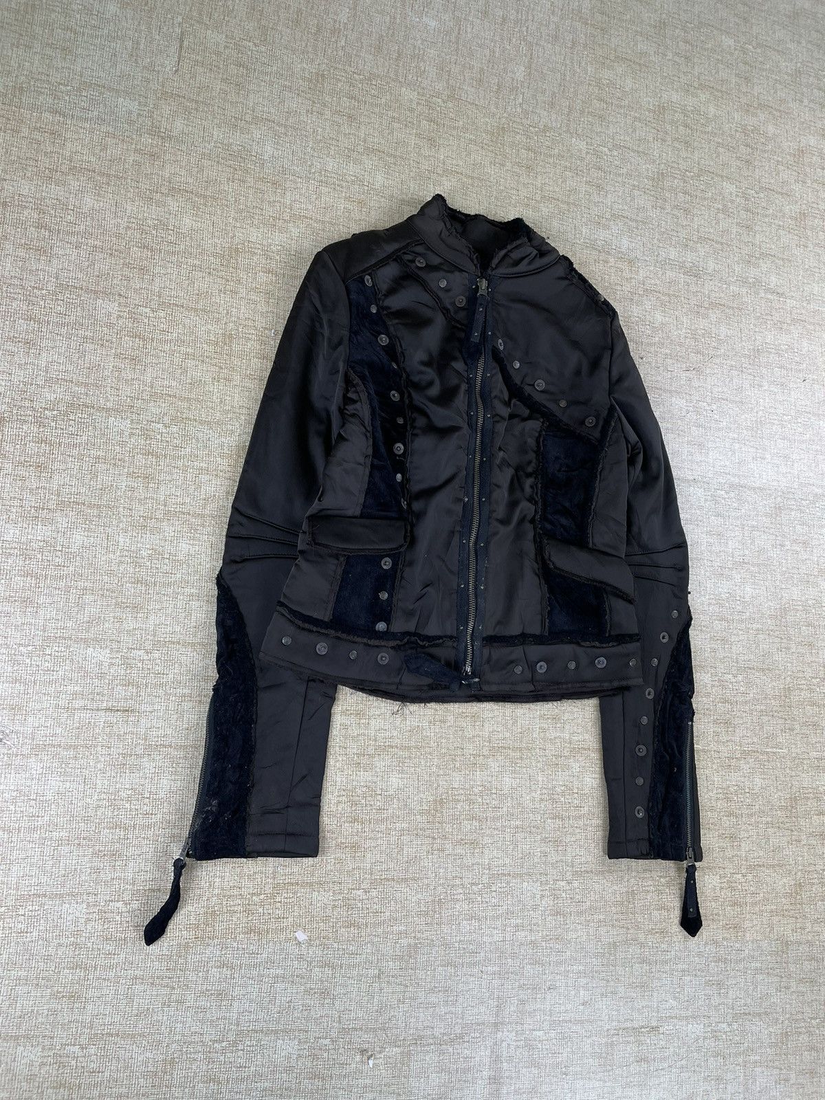 14th Addiction 🔥RARE🔥Ozz Croce Bondage Punk / Gothic Jacket Size US S / EU 44-46 / 1 - 4 Thumbnail