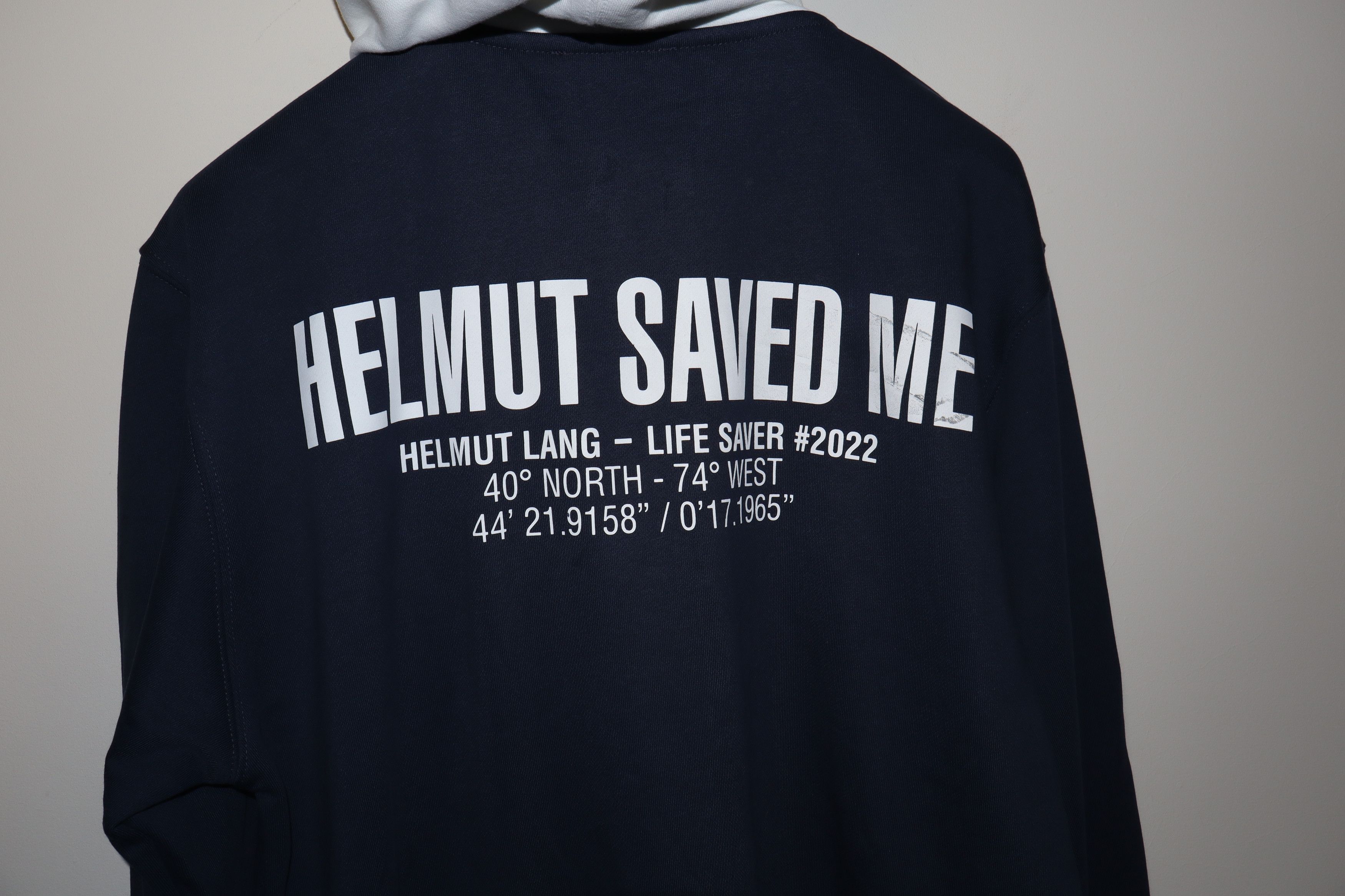 Helmut Lang Helmut saved me hoodie Size US S / EU 44-46 / 1 - 8 Thumbnail