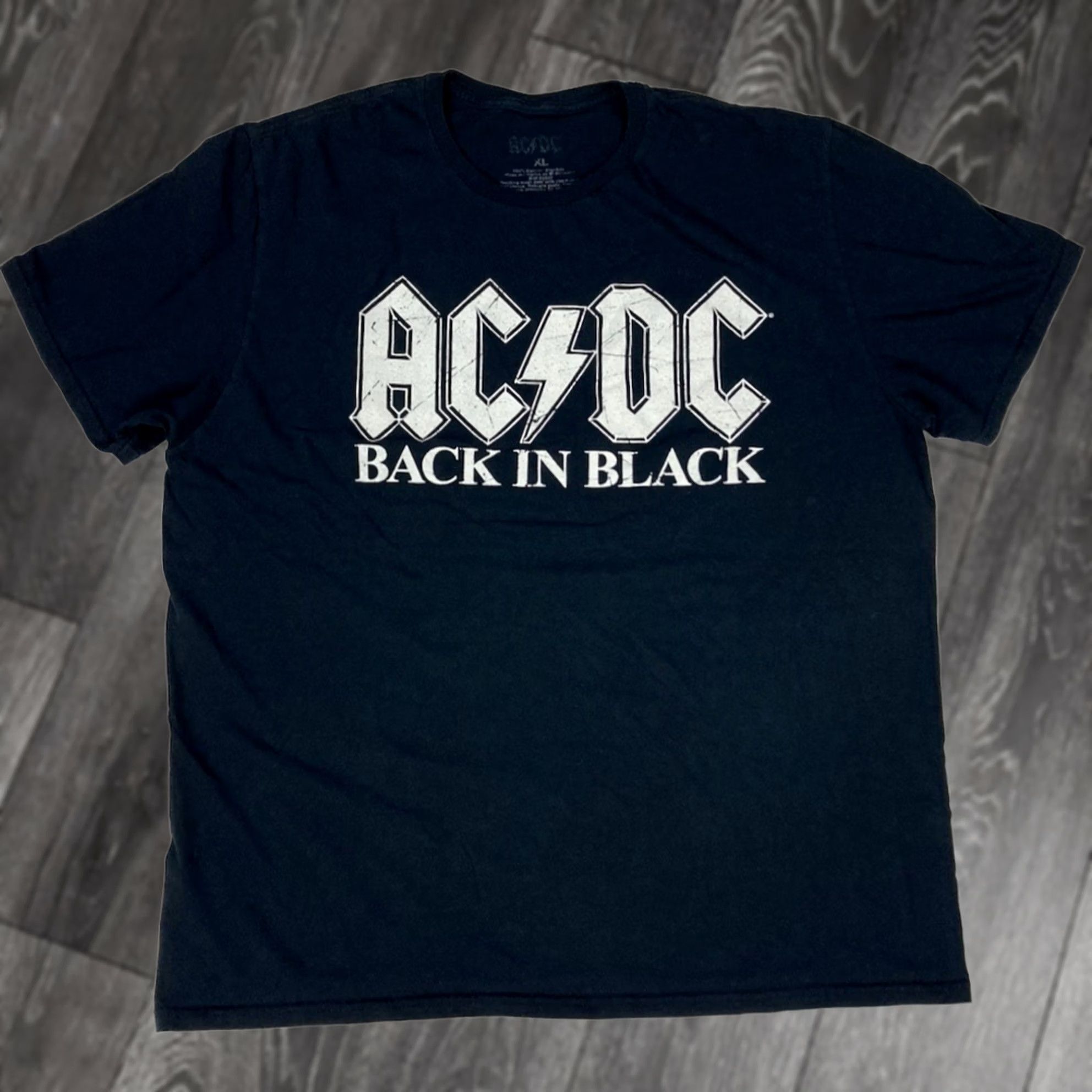 Etro ACDC T-Shirt Graphic Retro Black Short Sleeve Music Men XL Size US XL / EU 56 / 4 - 1 Thumbnail