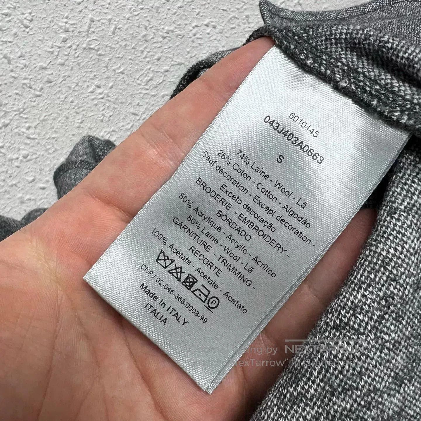 Dior dior wool blend striped jacket size S. Size US S / EU 44-46 / 1 - 5 Thumbnail