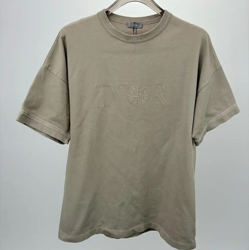 Dior Dior Olive Green Men's T-Shirt 0089 Size US S / EU 44-46 / 1 - 1 Thumbnail
