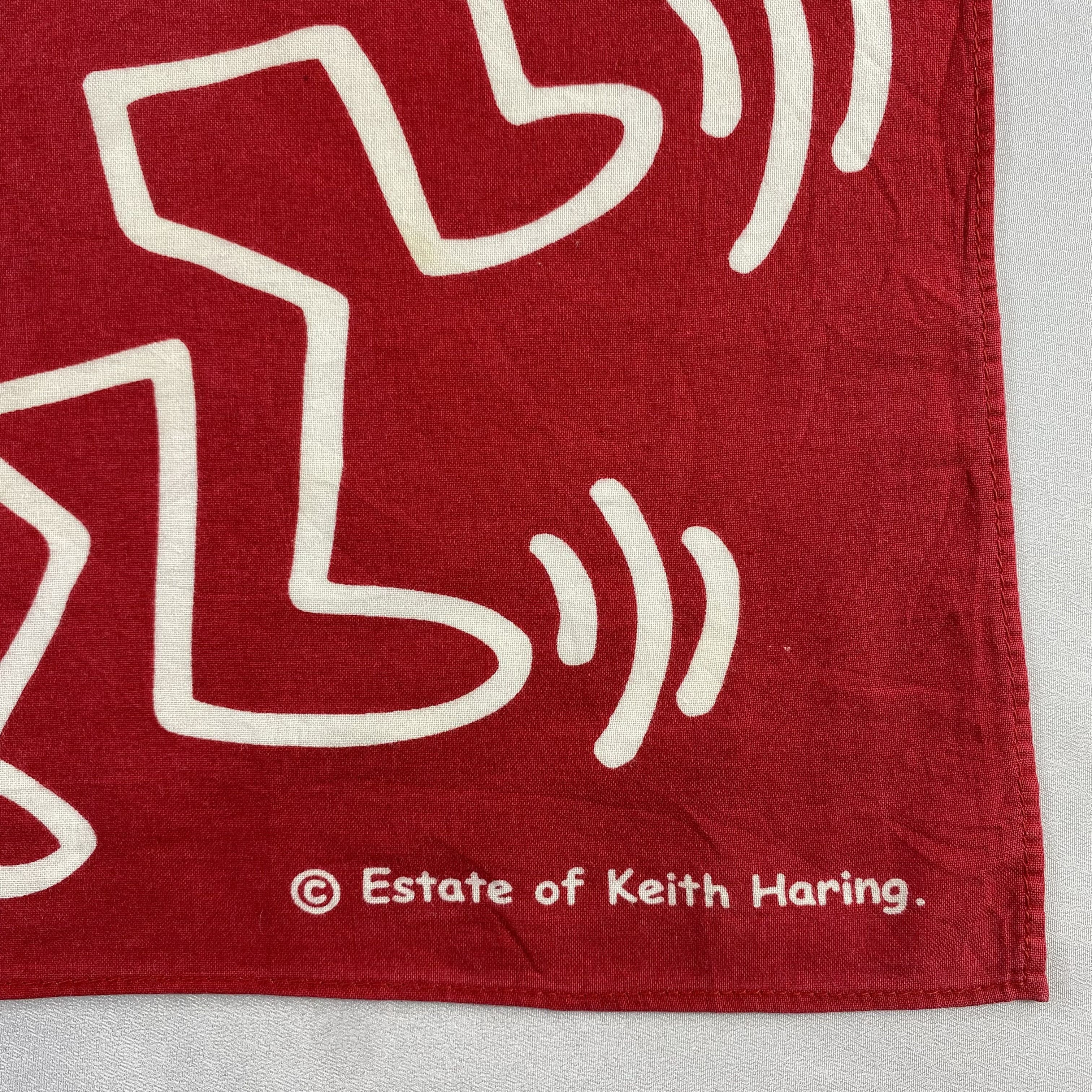 Keith Haring Keith Haring Neckerchief / Bandana / Handkerchief-P597 Size ONE SIZE - 3 Thumbnail