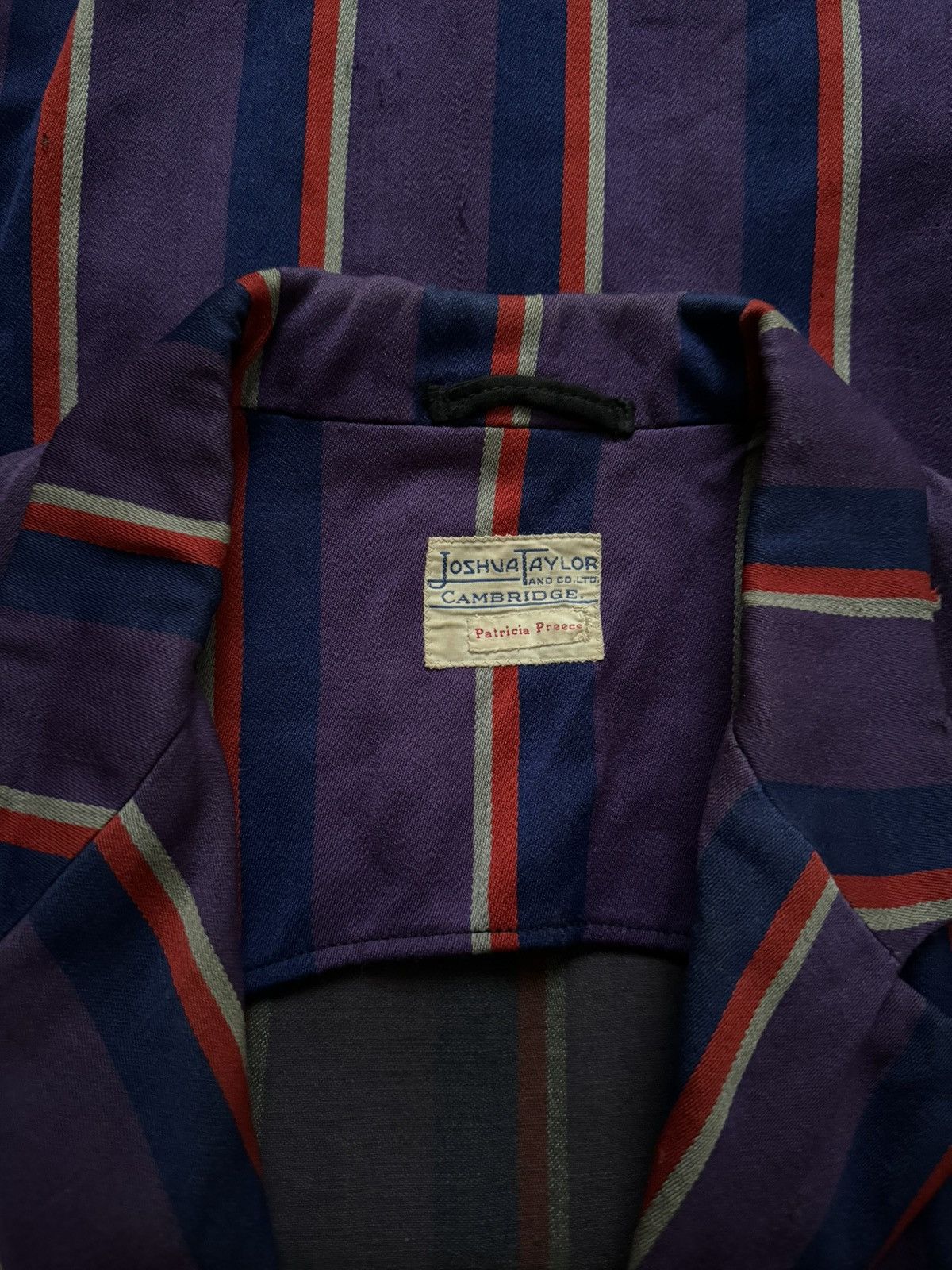 Other 1940s Cambridge University Striped Boating Wool Jacket Size US S / EU 44-46 / 1 - 7 Thumbnail