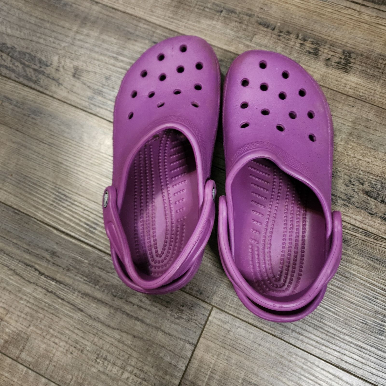 Crocs Purple Crocs Pre-owned Men 5 Women 7 SH1 Size US 7 / IT 37 - 7 Thumbnail