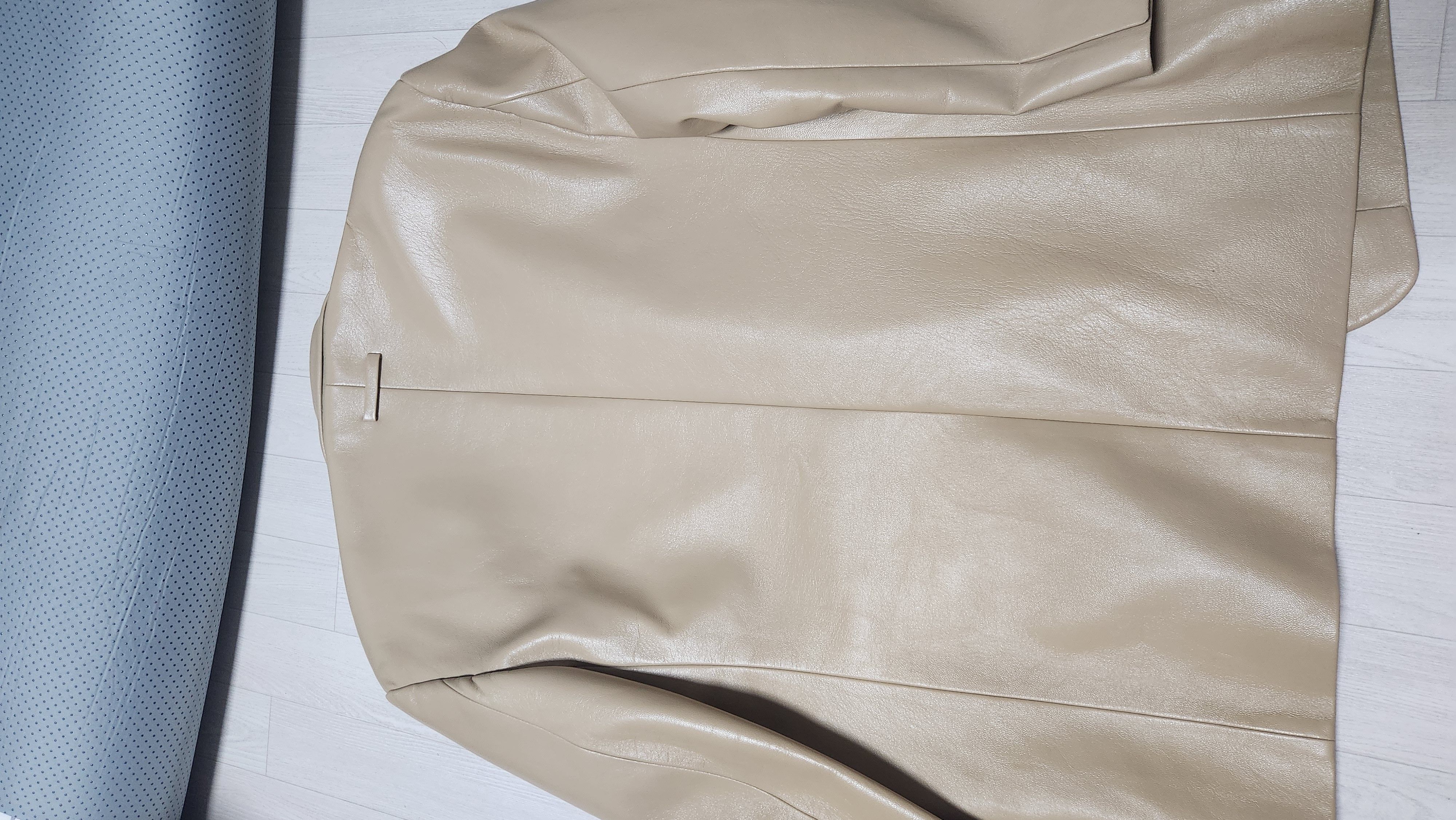 Fear of God fear of god 7th leather blazer tan Size US L / EU 52-54 / 3 - 9 Thumbnail