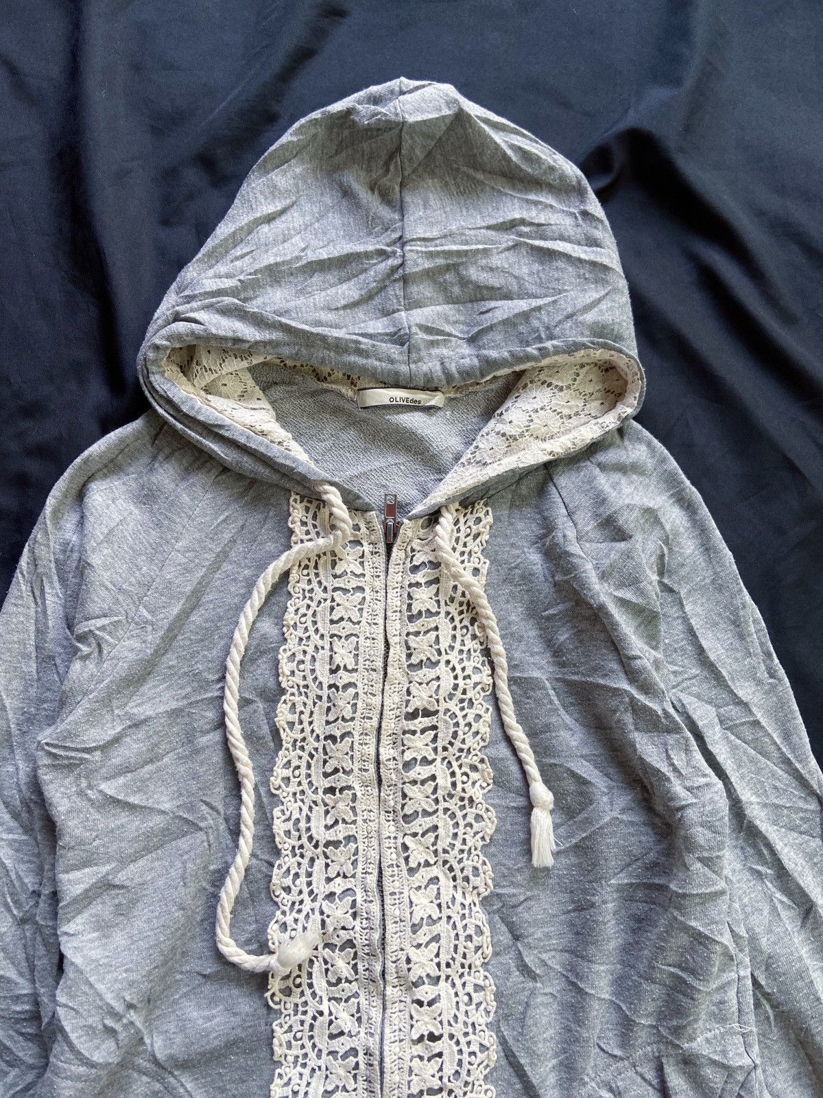 20471120 OLIVEDES OLIVE JAPANESE ZIP HOODIE Size US S / EU 44-46 / 1 - 2 Thumbnail