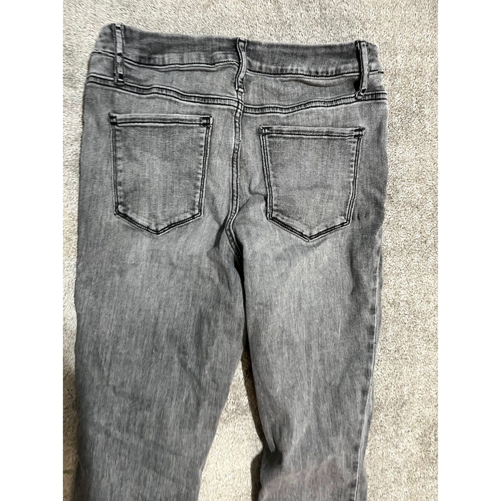 Vintage Vera Wang Simply Vera Skinny Jeans Size 8 Black Women Size 30" / US 8 / IT 44 - 4 Thumbnail