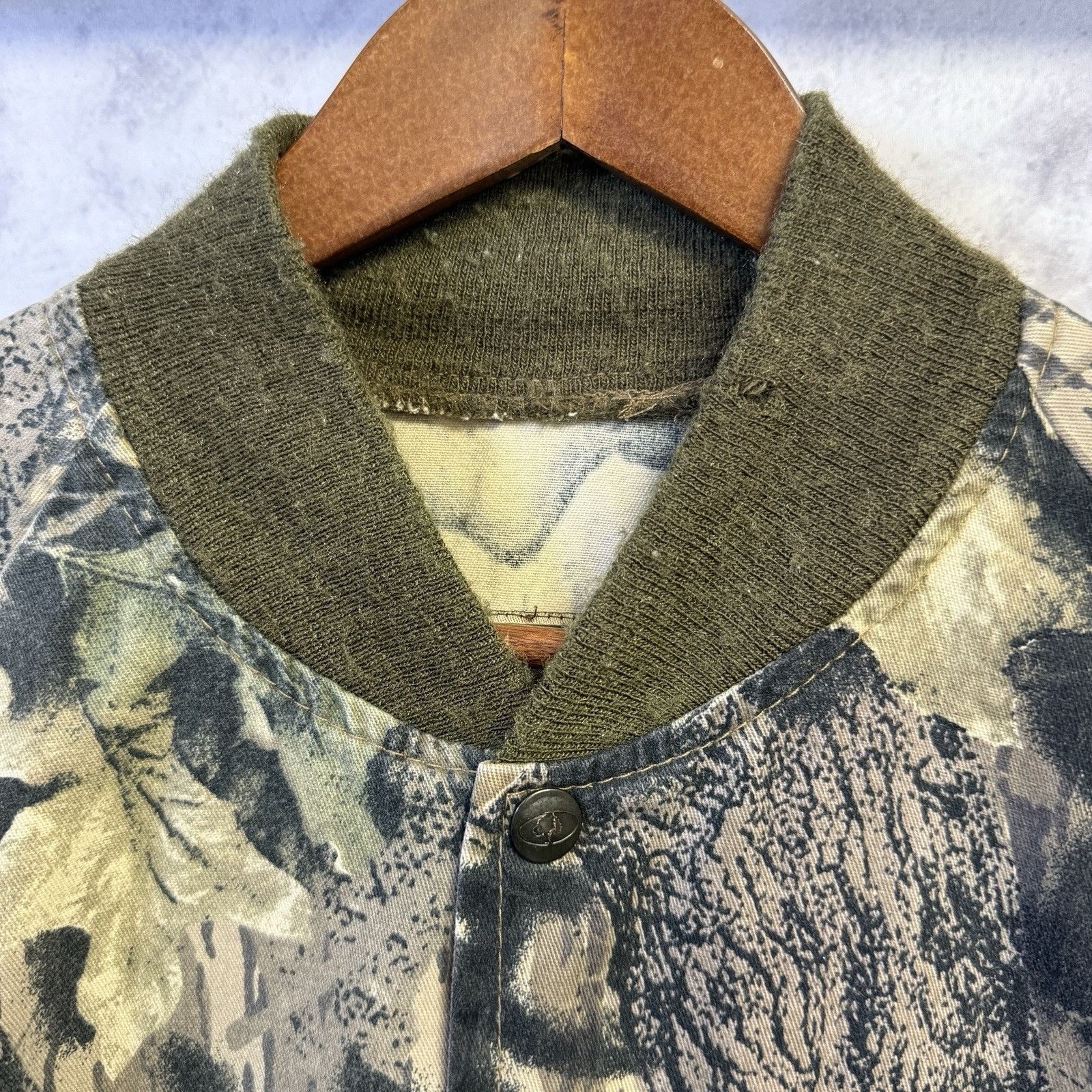 Mossy Oaks Vintage Mossy Oak Jacket Camouflage Bomber Hunting Mens XL Size US XL / EU 56 / 4 - 3 Thumbnail