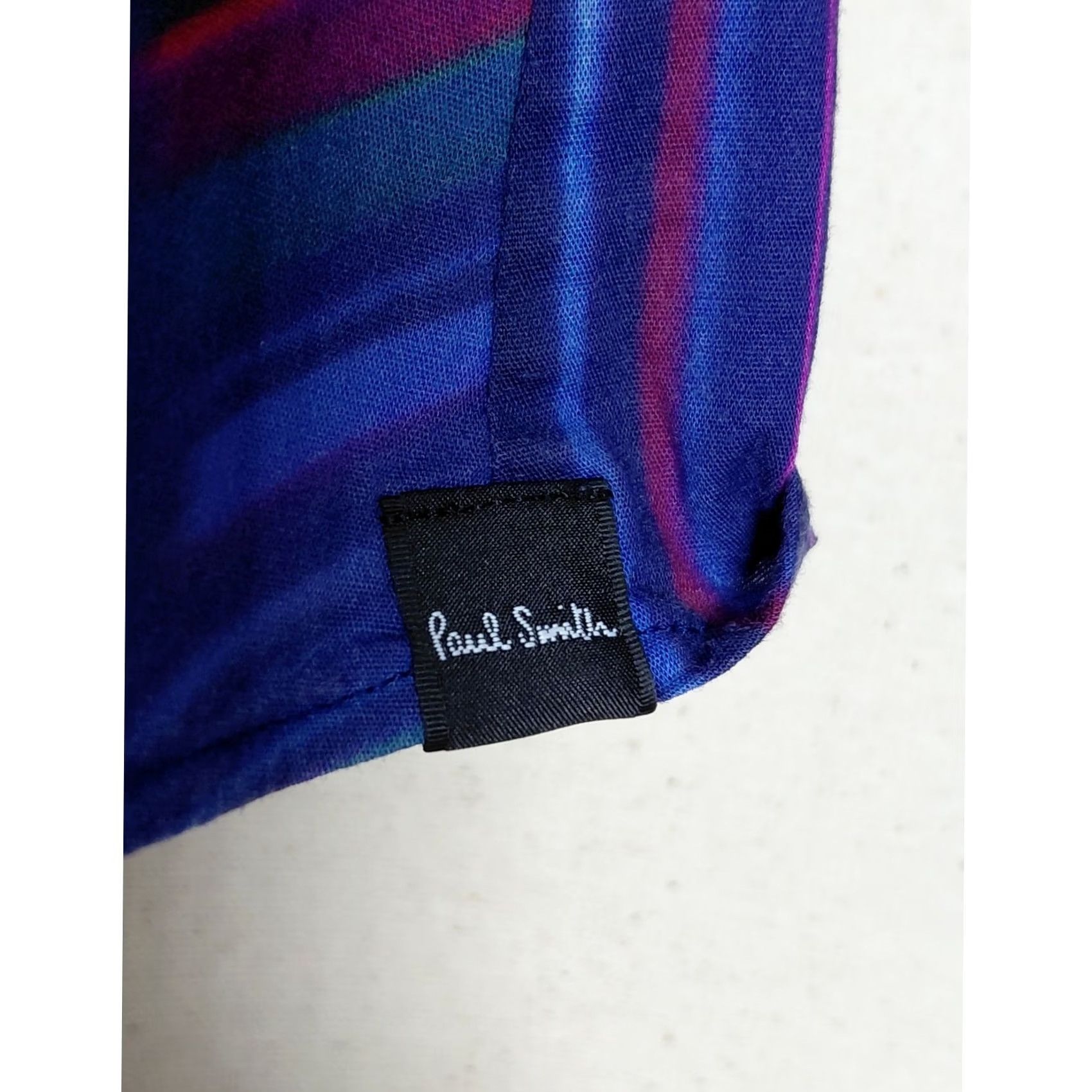 Paul Smith Paul Smith Black Swirl Print Shirt Blue Cotton Blend Long Sleeve Women Size 38 Size XS / US 0-2 / IT 36-38 - 3 Thumbnail