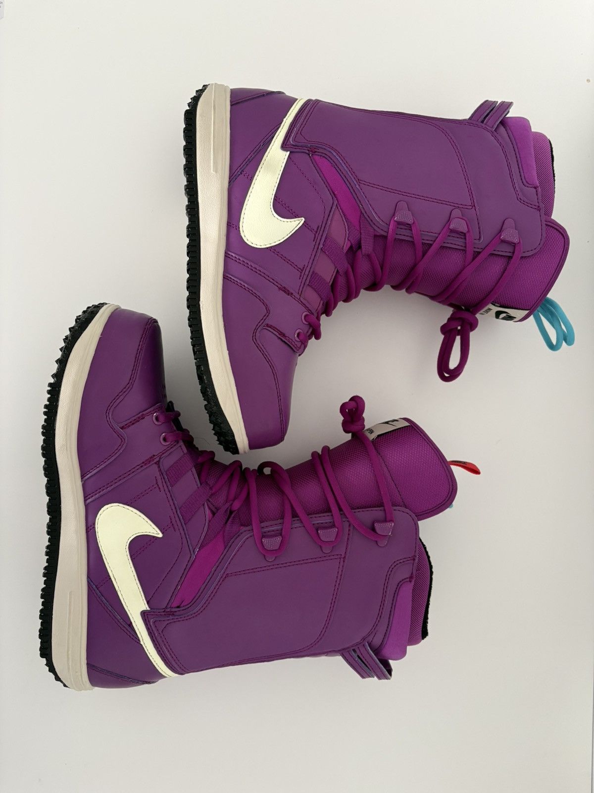 Nike Nike Vapen Snowboarding Boot Berry Purple White Size US 9 / IT 39 - 5 Thumbnail