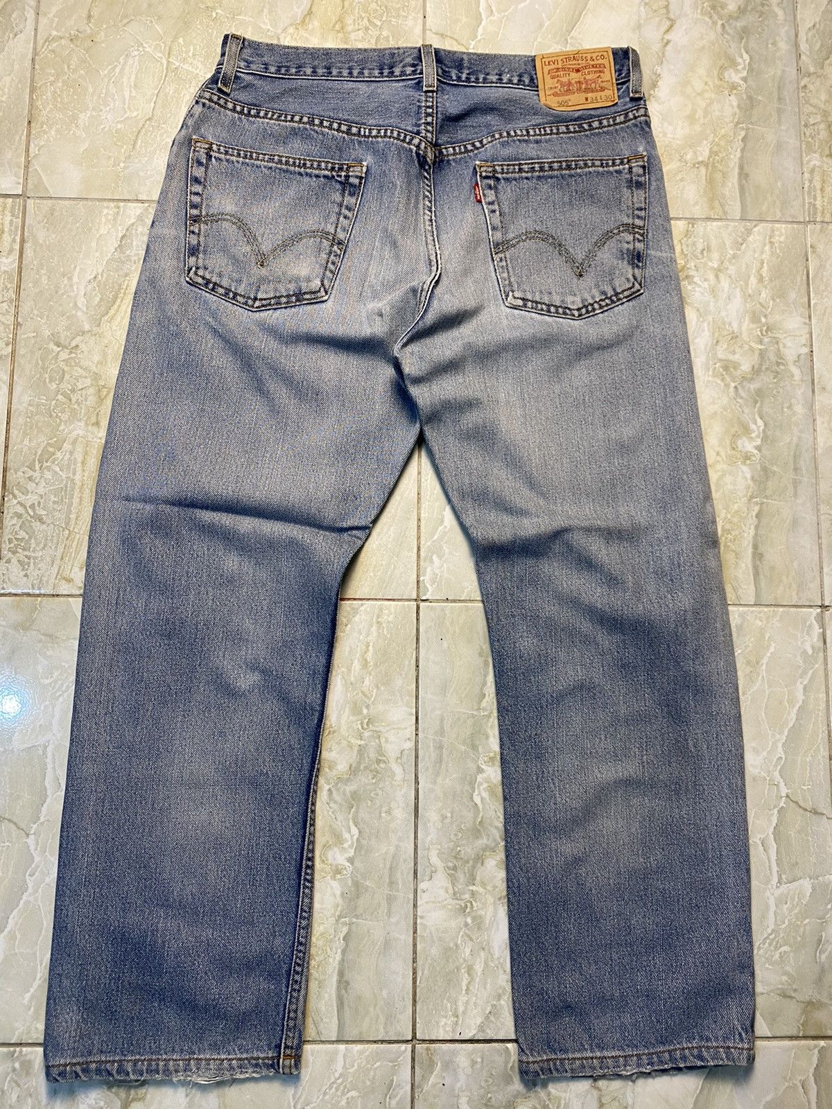 Levi's LEVIS 505 REGULAR FIT Size US 34 / EU 50 - 3 Thumbnail