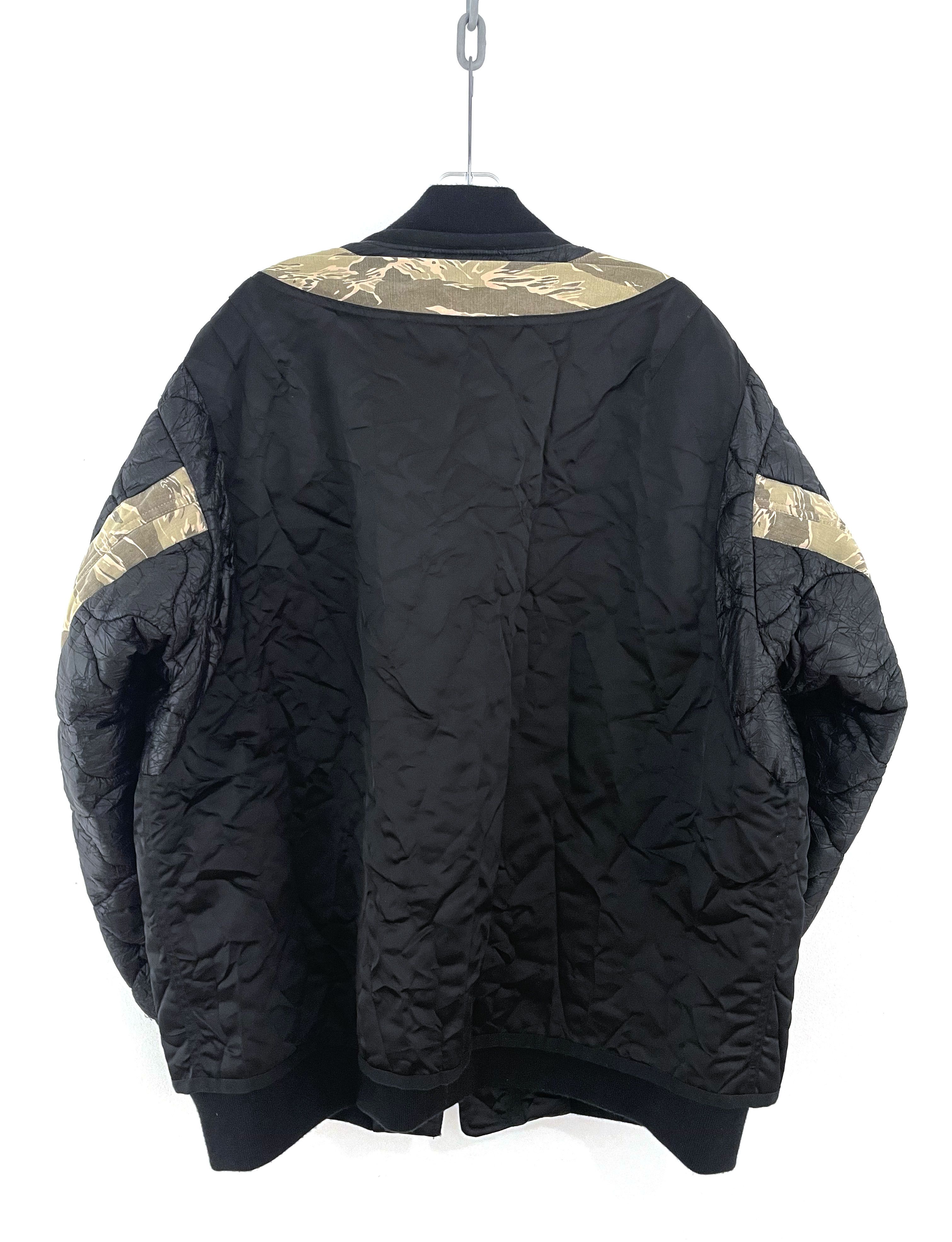 Facetasm AW18 Camo Quilted Bomber Jacket Size US XL / EU 56 / 4 - 12 Thumbnail