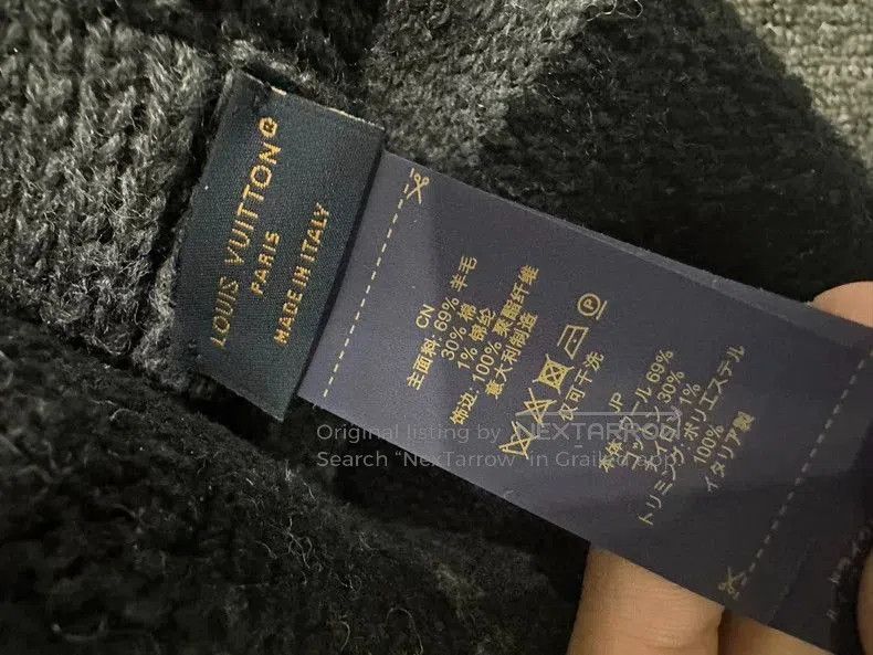 Louis Vuitton Louis Vuitton Checkered Beanie. Size ONE SIZE - 4 Thumbnail