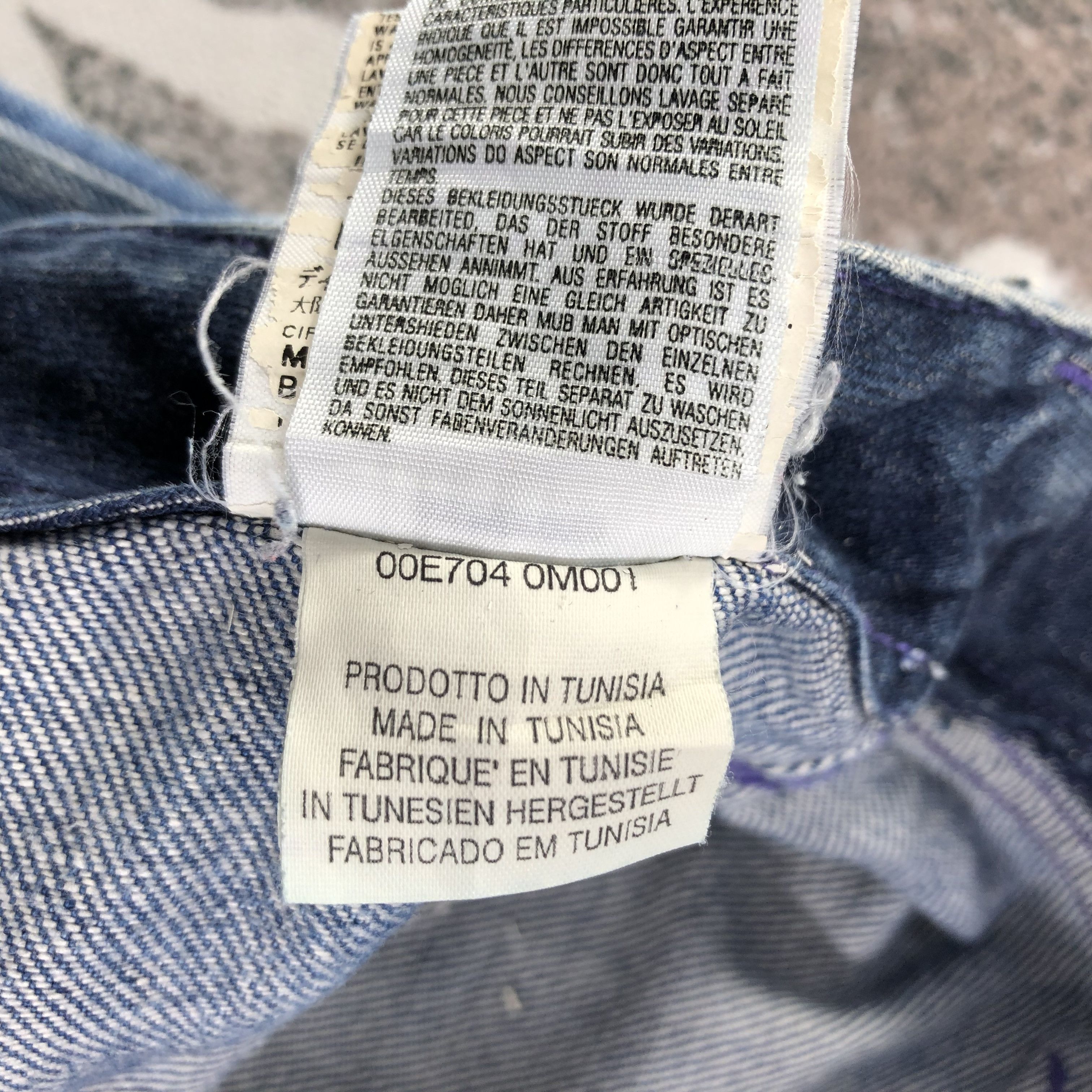 Diesel Diesel Bush Pants Jeans Faded Blue Denim KJ1620 Size US 32 / EU 48 - 13 Thumbnail