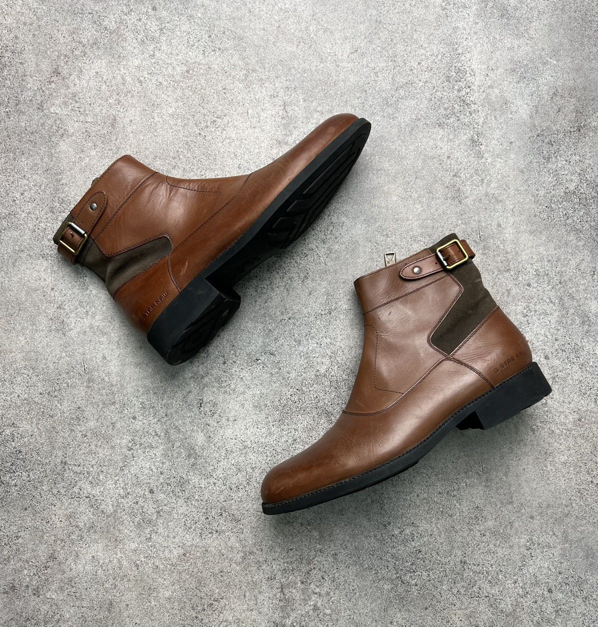 G-Star G Star Raw belted ankle boots Size US 8 / EU 41 - 2 Thumbnail