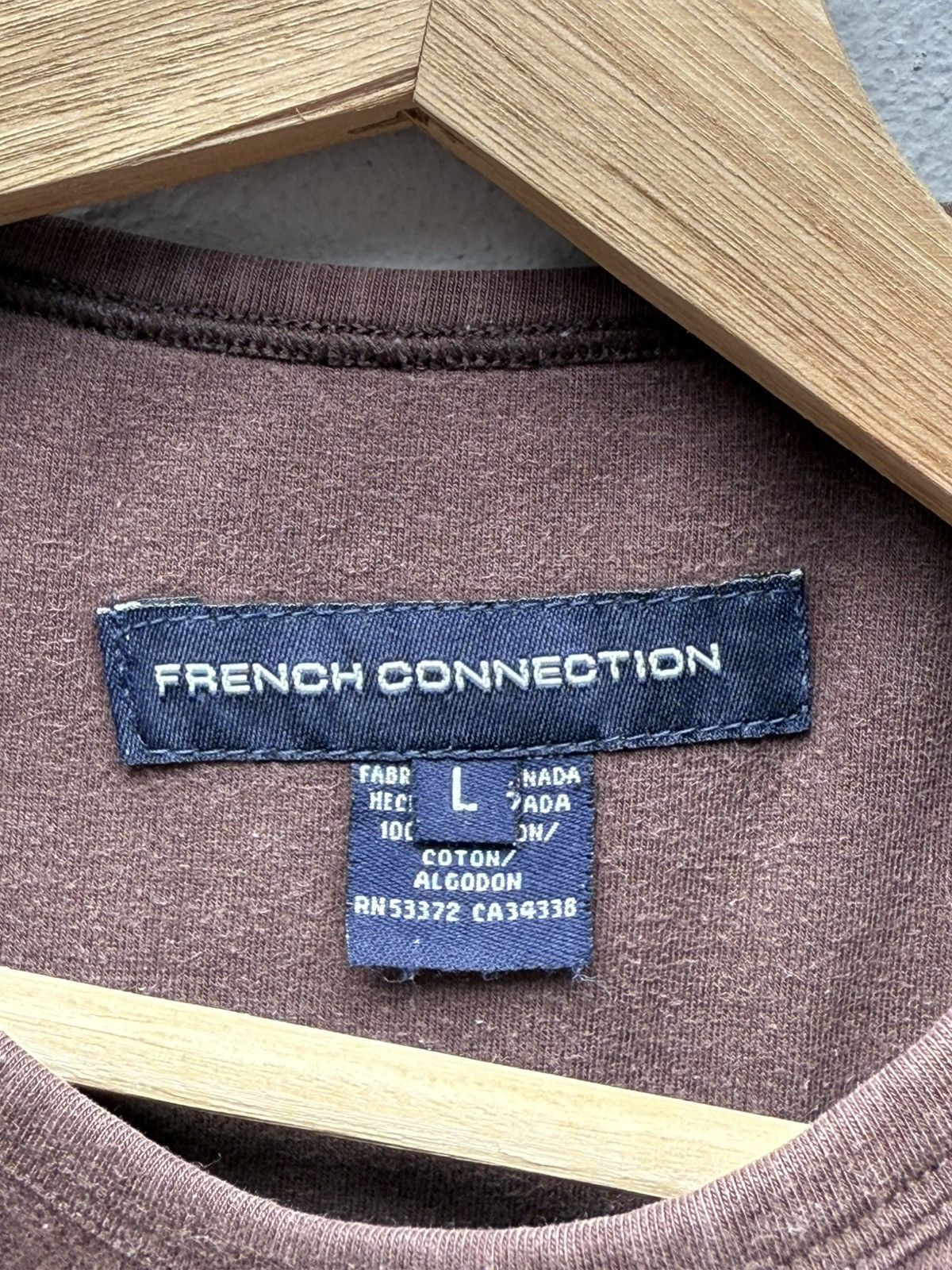 French Connection Vintage Rare FCUK Spellout Tee Size US M / EU 48-50 / 2 - 3 Thumbnail