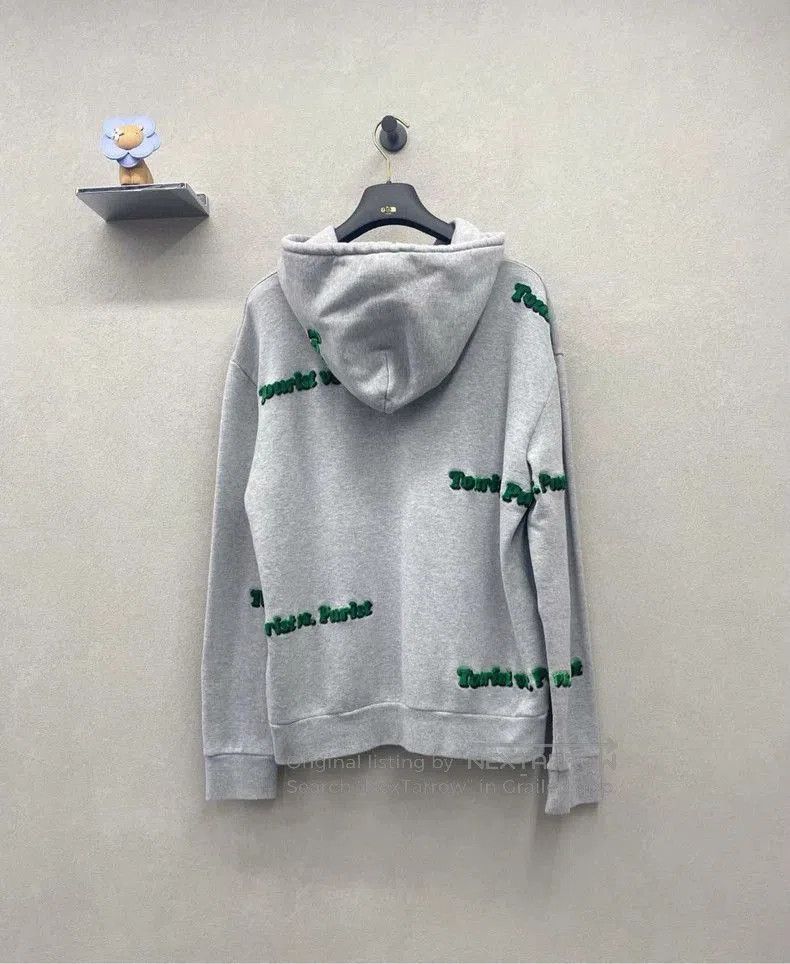 Louis Vuitton LV Gray Printed Hoodie Sweatshirt. Size US L / EU 52-54 / 3 - 3 Thumbnail