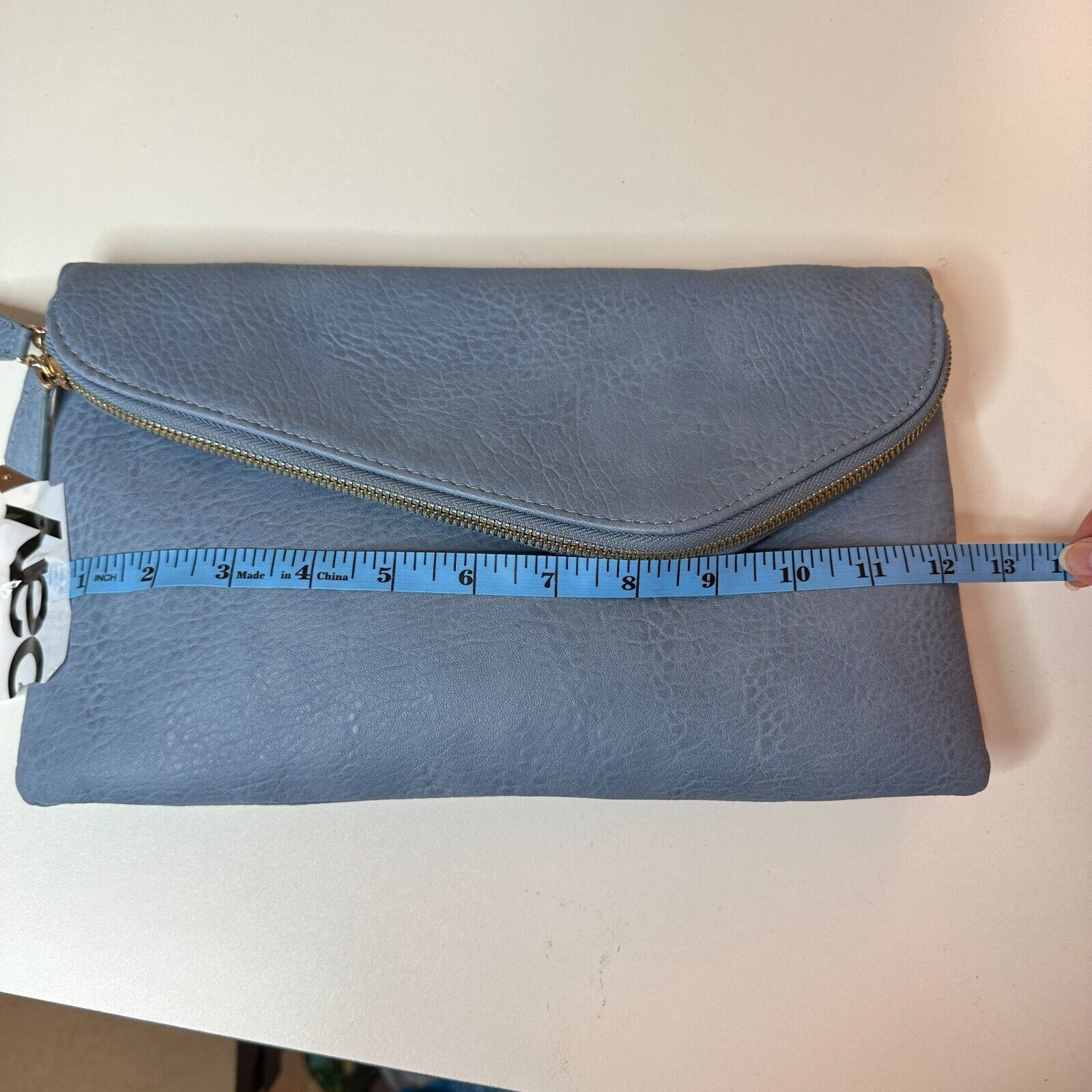 Other Urban Expressions Stella Blue Pebble Stripe Interior Clutch Size ONE SIZE - 9 Thumbnail