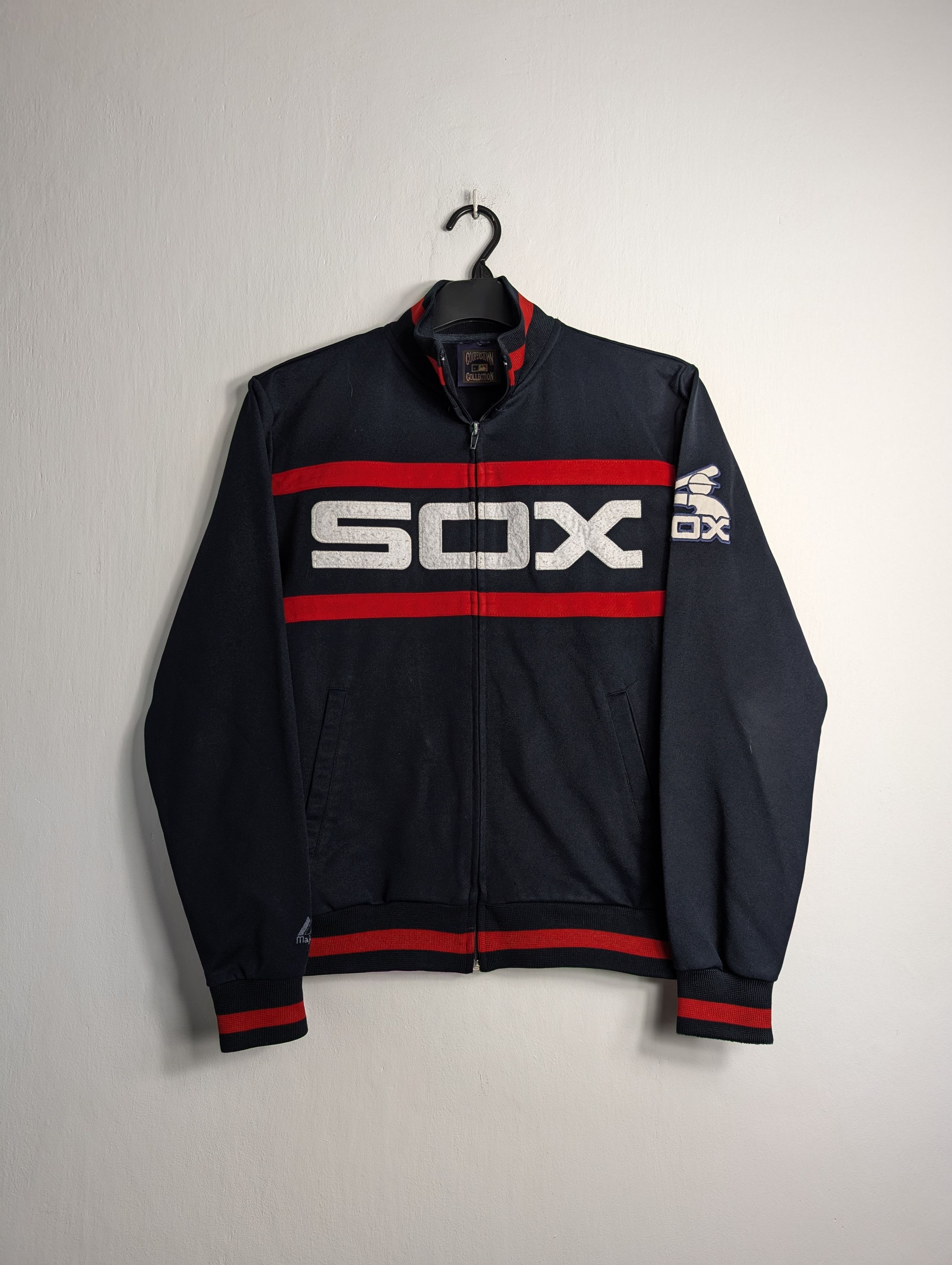 Majestic Vintage Majestic Chicago White Sox MLB Track Jacket Navy Size US S / EU 44-46 / 1 - 1 Thumbnail