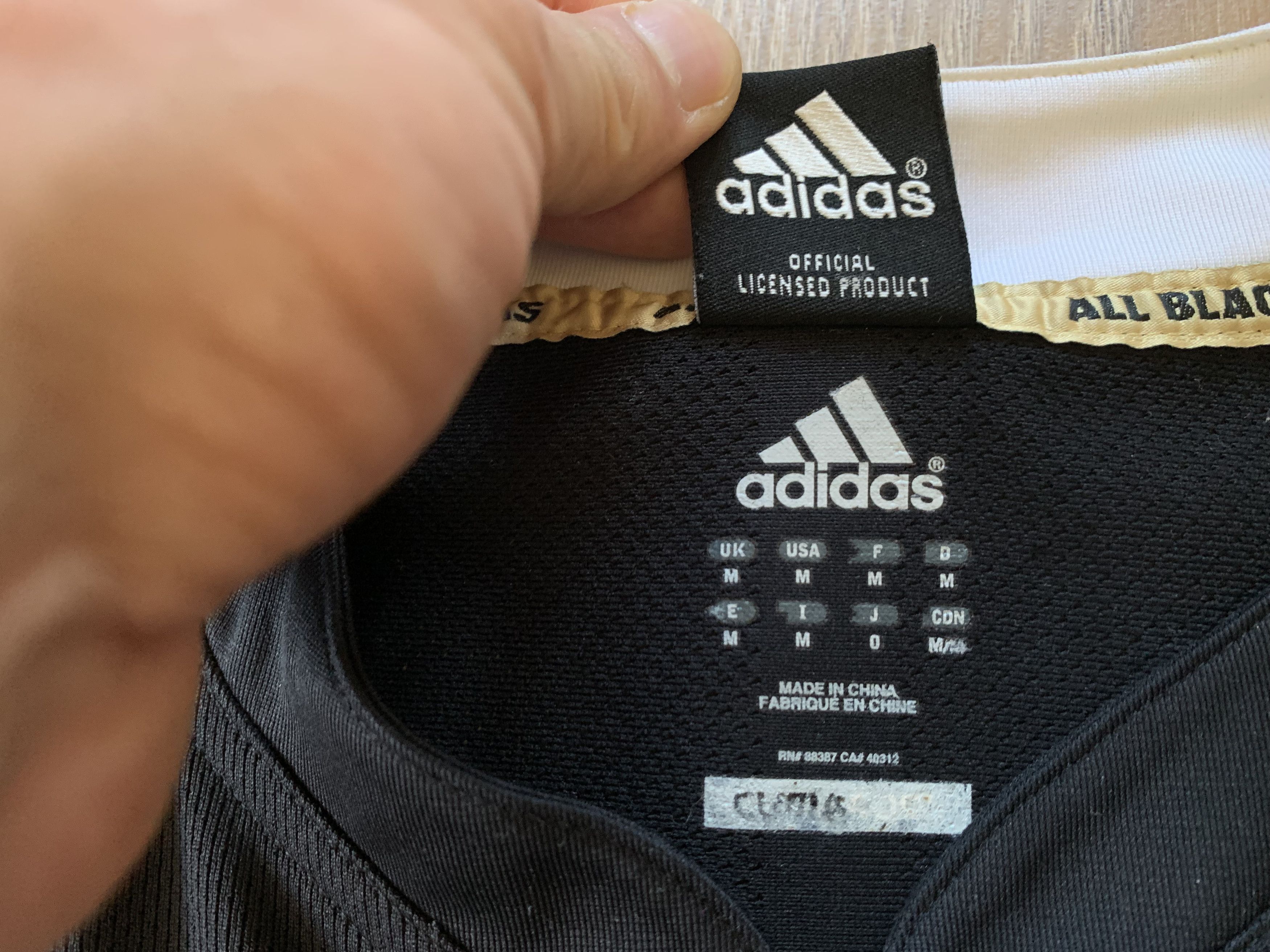 Adidas × All Blacks Adidas All Blacks New Zealand Rugby Jersey 2011 Size US M / EU 48-50 / 2 - 8 Thumbnail