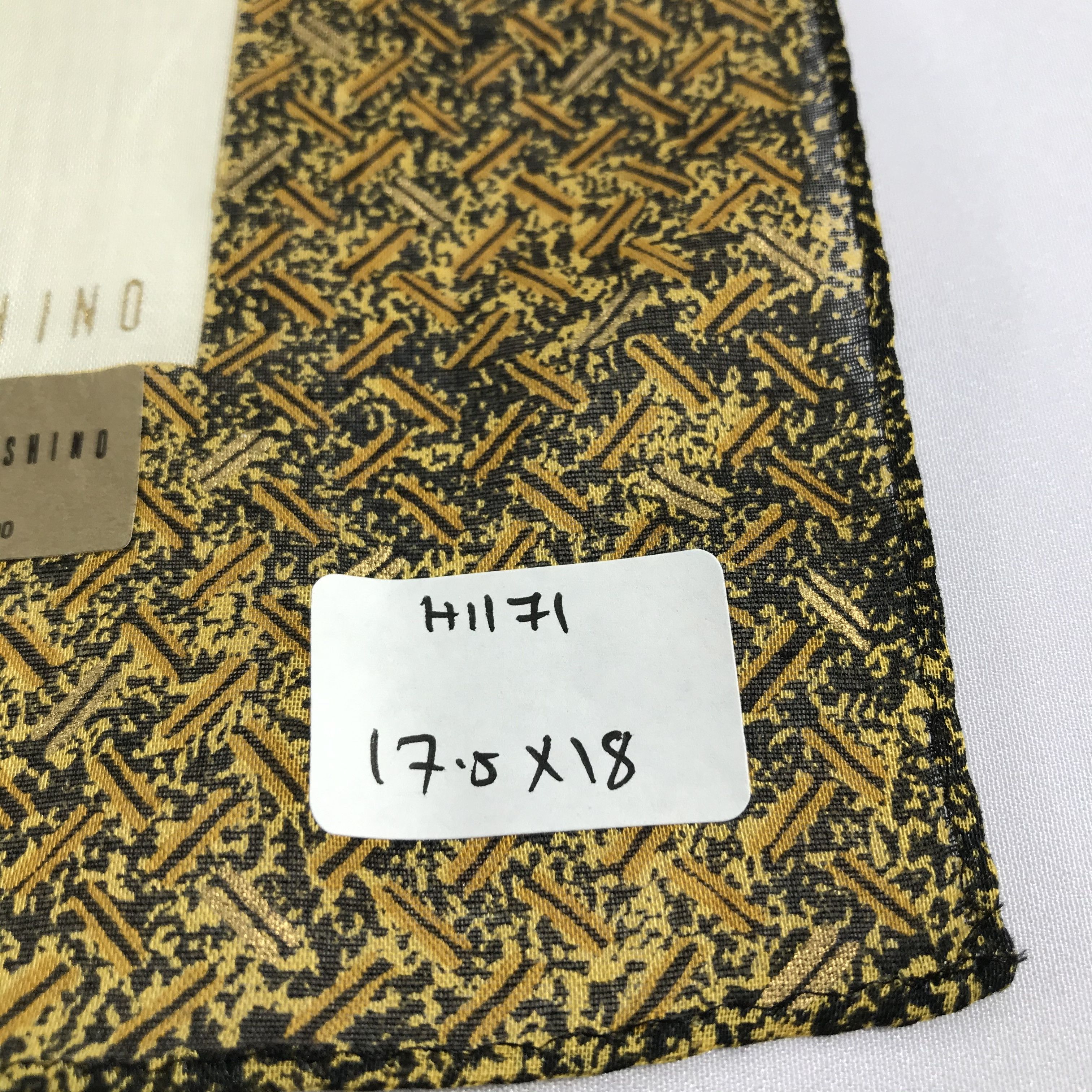 Hiroko Koshino Homme Hiroko Koshino Handkerchief Neckerchief Bandana H1171 Size ONE SIZE - 4 Thumbnail
