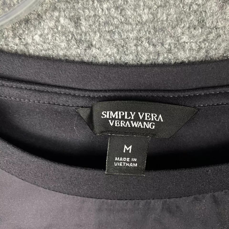 Other Simply Vera Vera Wang Blouse Women's 100% Polyester M Size M / US 6-8 / IT 42-44 - 3 Thumbnail