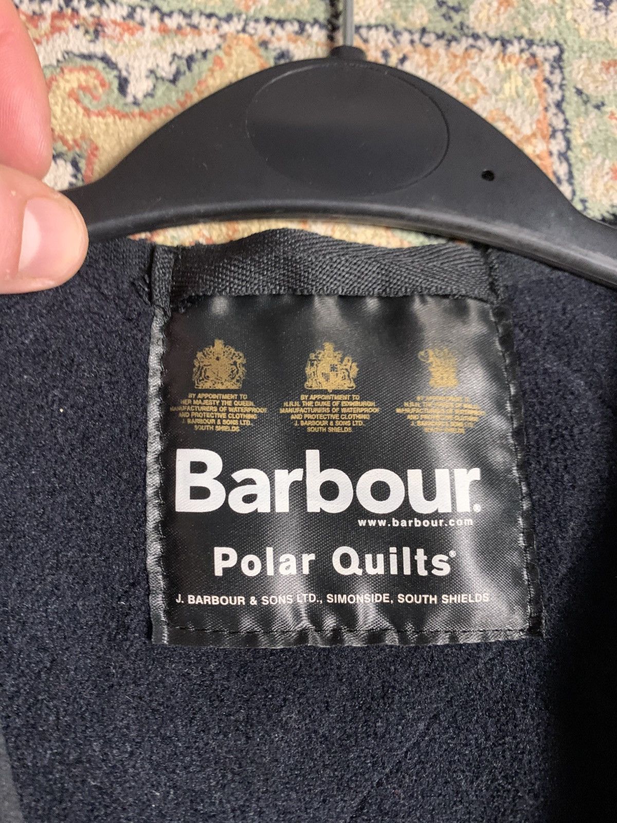 Barbour × Vintage Vintage Barbour Polarquilt waistcoat Vest Size US XL / EU 56 / 4 - 6 Thumbnail